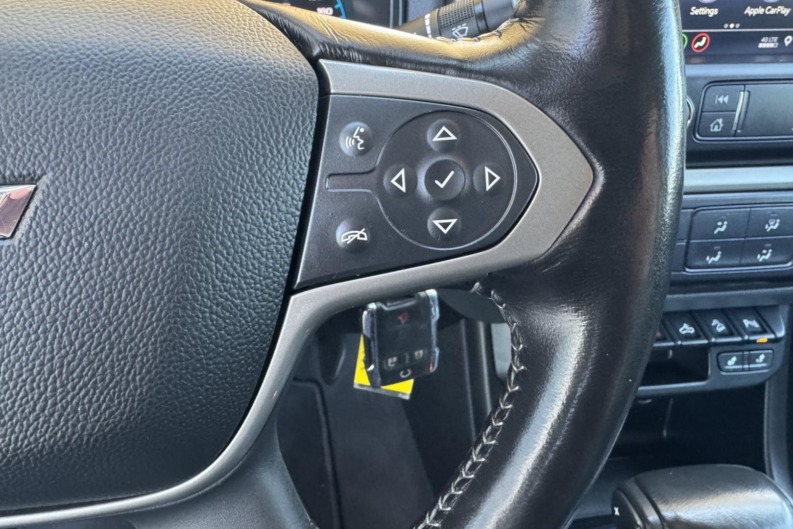 2019 Gray /Black Chevrolet Colorado Z/71 (1GCPTDE18K1) with an 4 Cyl 2.8 LiterTurbo Diesel engine, Automatic 6 Speed transmission, located at 2304 W. Main St., Boise, ID, 83702, (208) 342-7777, 43.622105, -116.218658 - Low Mileage! Great Fuel Economy! It Can Tow! - Photo#12