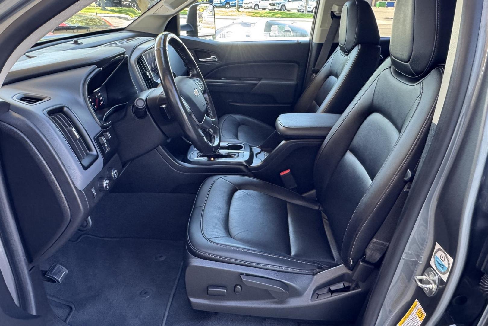 2019 Gray /Black Chevrolet Colorado Z/71 (1GCPTDE18K1) with an 4 Cyl 2.8 LiterTurbo Diesel engine, Automatic 6 Speed transmission, located at 2304 W. Main St., Boise, ID, 83702, (208) 342-7777, 43.622105, -116.218658 - Low Mileage! Great Fuel Economy! It Can Tow! - Photo#17