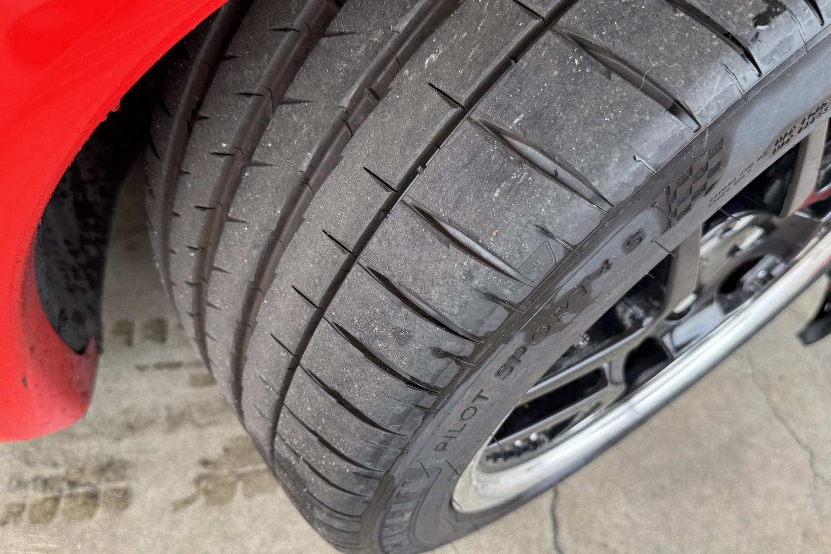 2002 Victory Red /Red/Black Chevrolet Corvette Z06 (1G1YY12S725) with an V8 5.7 Liter engine, 6 Speed Manual transmission, located at 2304 W. Main St., Boise, ID, 83702, (208) 342-7777, 43.622105, -116.218658 - LS6 405 Horse Power! - Photo#12