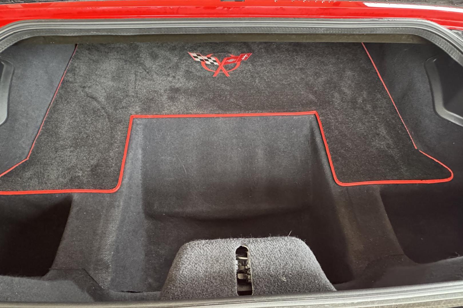 2002 Victory Red /Red/Black Chevrolet Corvette Z06 (1G1YY12S725) with an V8 5.7 Liter engine, 6 Speed Manual transmission, located at 2304 W. Main St., Boise, ID, 83702, (208) 342-7777, 43.622105, -116.218658 - LS6 405 Horse Power! - Photo#15