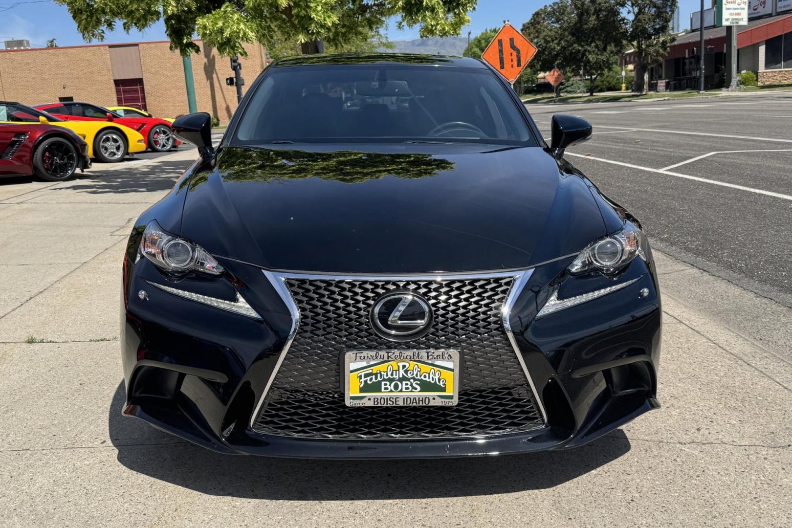 2015 Black /Black Lexus IS 250 F-Sport (JTHCF1D27F5) with an V6 2.5 Liter engine, Automatic 6 Speed transmission, located at 2304 W. Main St., Boise, ID, 83702, (208) 342-7777, 43.622105, -116.218658 - New Tires! Stunning Car! - Photo#3