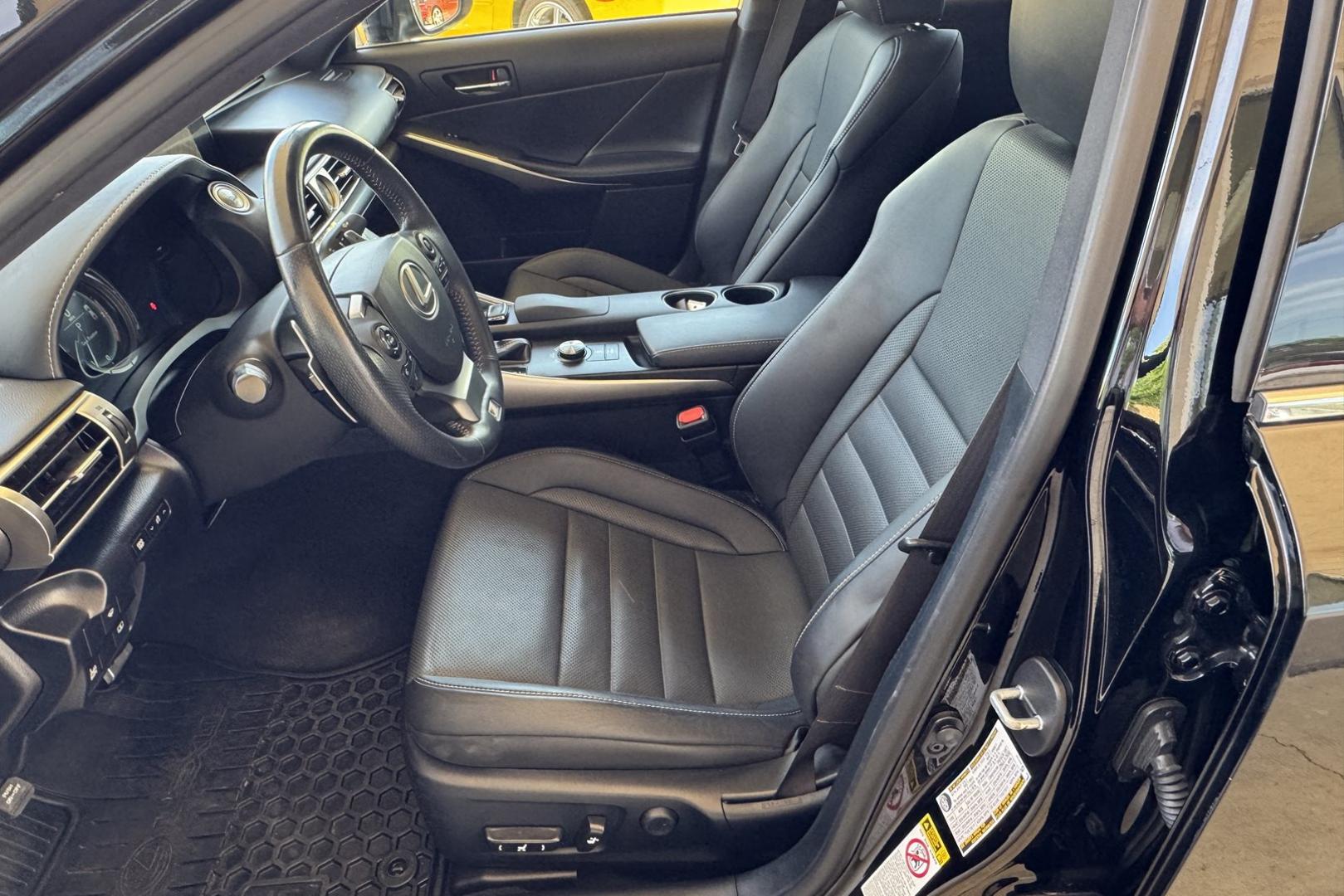 2015 Black /Black Lexus IS 250 F-Sport (JTHCF1D27F5) with an V6 2.5 Liter engine, Automatic 6 Speed transmission, located at 2304 W. Main St., Boise, ID, 83702, (208) 342-7777, 43.622105, -116.218658 - New Tires! Stunning Car! - Photo#13