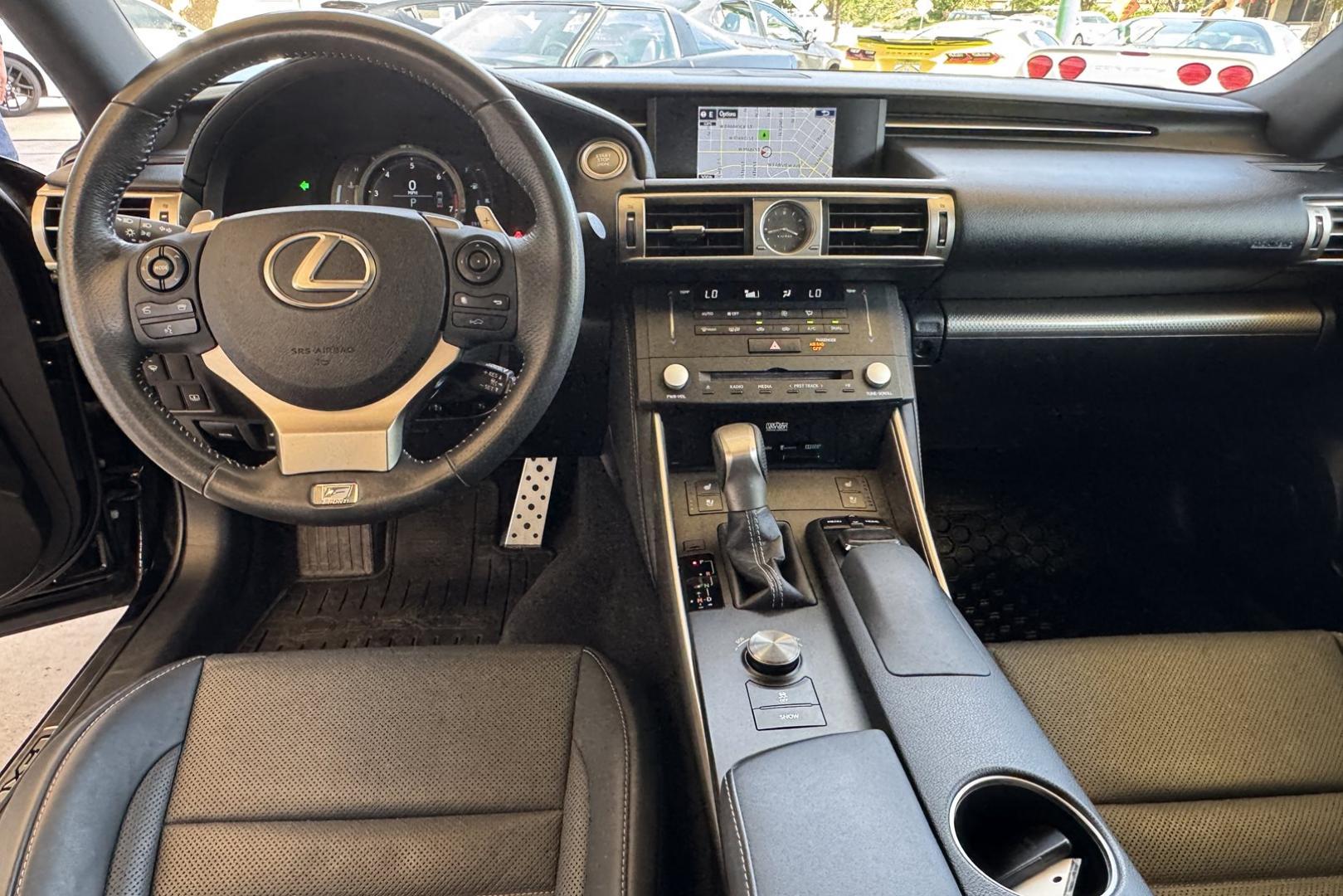 2015 Black /Black Lexus IS 250 F-Sport (JTHCF1D27F5) with an V6 2.5 Liter engine, Automatic 6 Speed transmission, located at 2304 W. Main St., Boise, ID, 83702, (208) 342-7777, 43.622105, -116.218658 - New Tires! Stunning Car! - Photo#15
