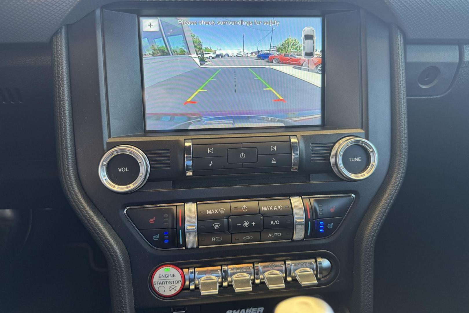 2016 Ruby Red Metallic /Black Ford Mustang GT Premium California Special (1FA6P8CFXG5) with an V8 5.0 Liter engine, Automatic 6 Speed transmission, located at 2304 W. Main St., Boise, ID, 83702, (208) 342-7777, 43.622105, -116.218658 - Highly Optioned And Clean! - Photo#9
