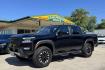 2023 Black /Black Nissan Frontier PRO-4X (1N6ED1EKXPN) with an V6 3.8 Liter engine, Automatic 9 Speed transmission, located at 2304 W. Main St., Boise, ID, 83702, (208) 342-7777, 43.622105, -116.218658 - Remaining Factory Warranty! Really Cool Truck! - Photo#0