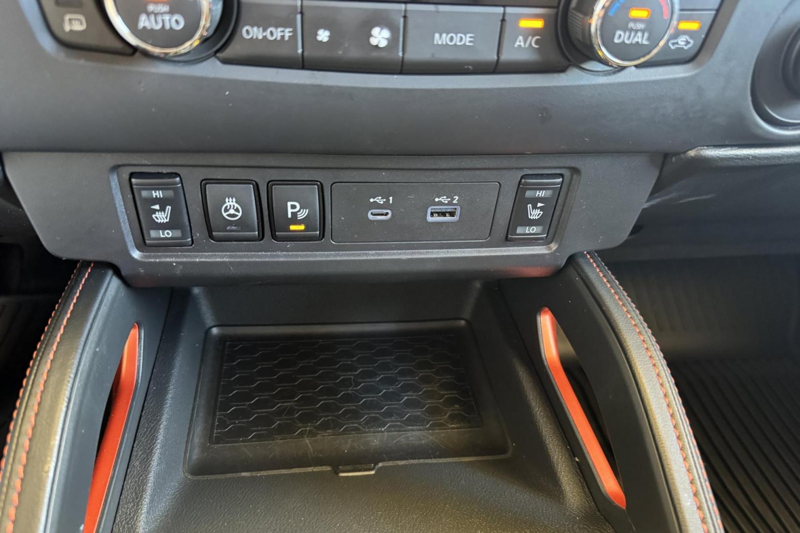 2023 Black /Black Nissan Frontier PRO-4X (1N6ED1EKXPN) with an V6 3.8 Liter engine, Automatic 9 Speed transmission, located at 2304 W. Main St., Boise, ID, 83702, (208) 342-7777, 43.622105, -116.218658 - Remaining Factory Warranty! Really Cool Truck! - Photo#8