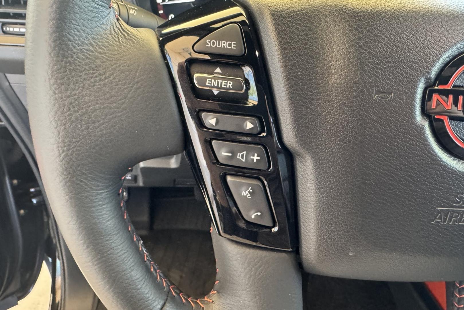 2023 Black /Black Nissan Frontier PRO-4X (1N6ED1EKXPN) with an V6 3.8 Liter engine, Automatic 9 Speed transmission, located at 2304 W. Main St., Boise, ID, 83702, (208) 342-7777, 43.622105, -116.218658 - Remaining Factory Warranty! Really Cool Truck! - Photo#11