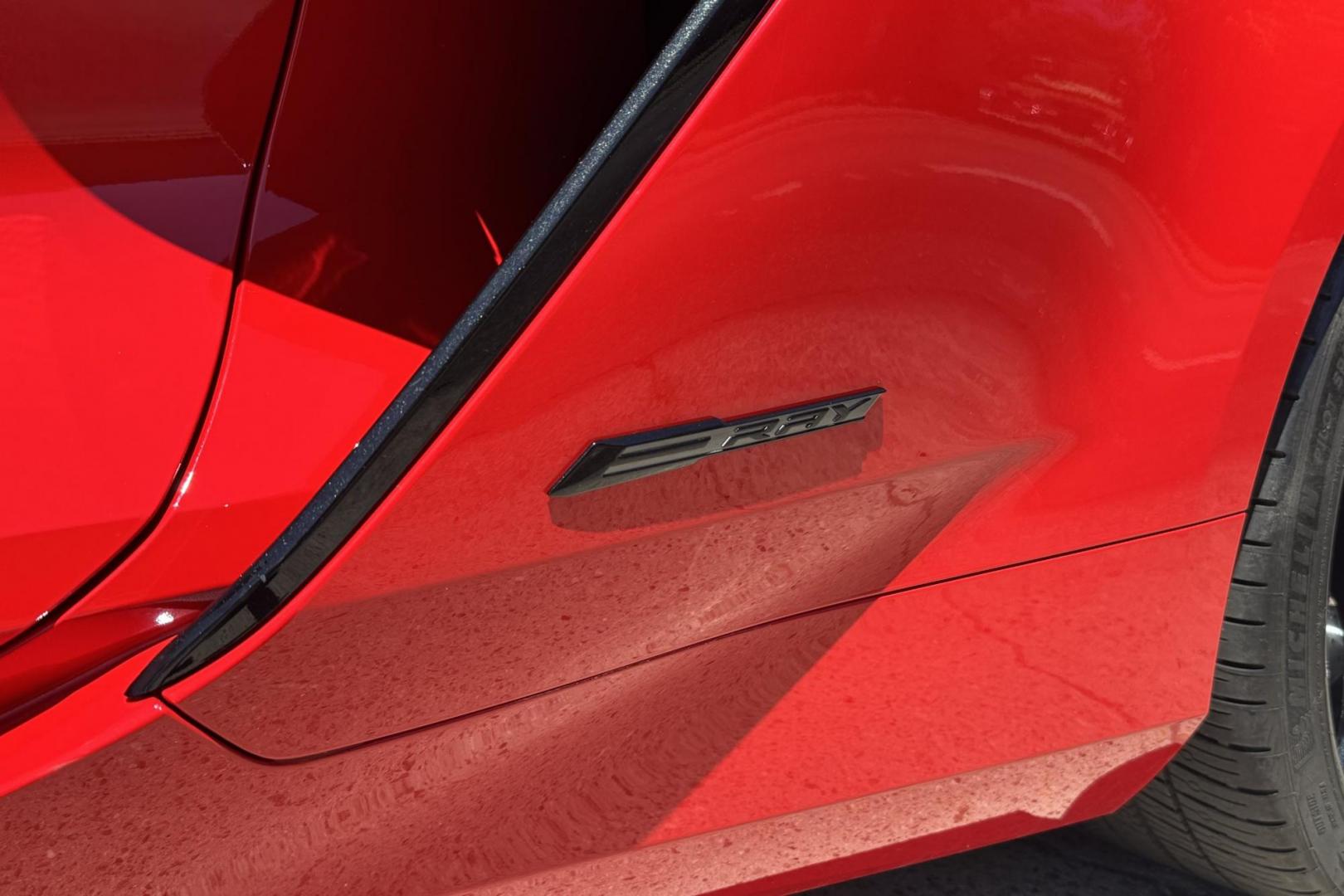 2024 Torch Red /Jet Black Chevrolet Corvette Stingray E-Ray 2LZ (1G1YL3D43R5) with an V8 6.2 Liter engine, Automatic 8 Speed transmission, located at 2304 W. Main St., Boise, ID, 83702, (208) 342-7777, 43.622105, -116.218658 - Photo#1