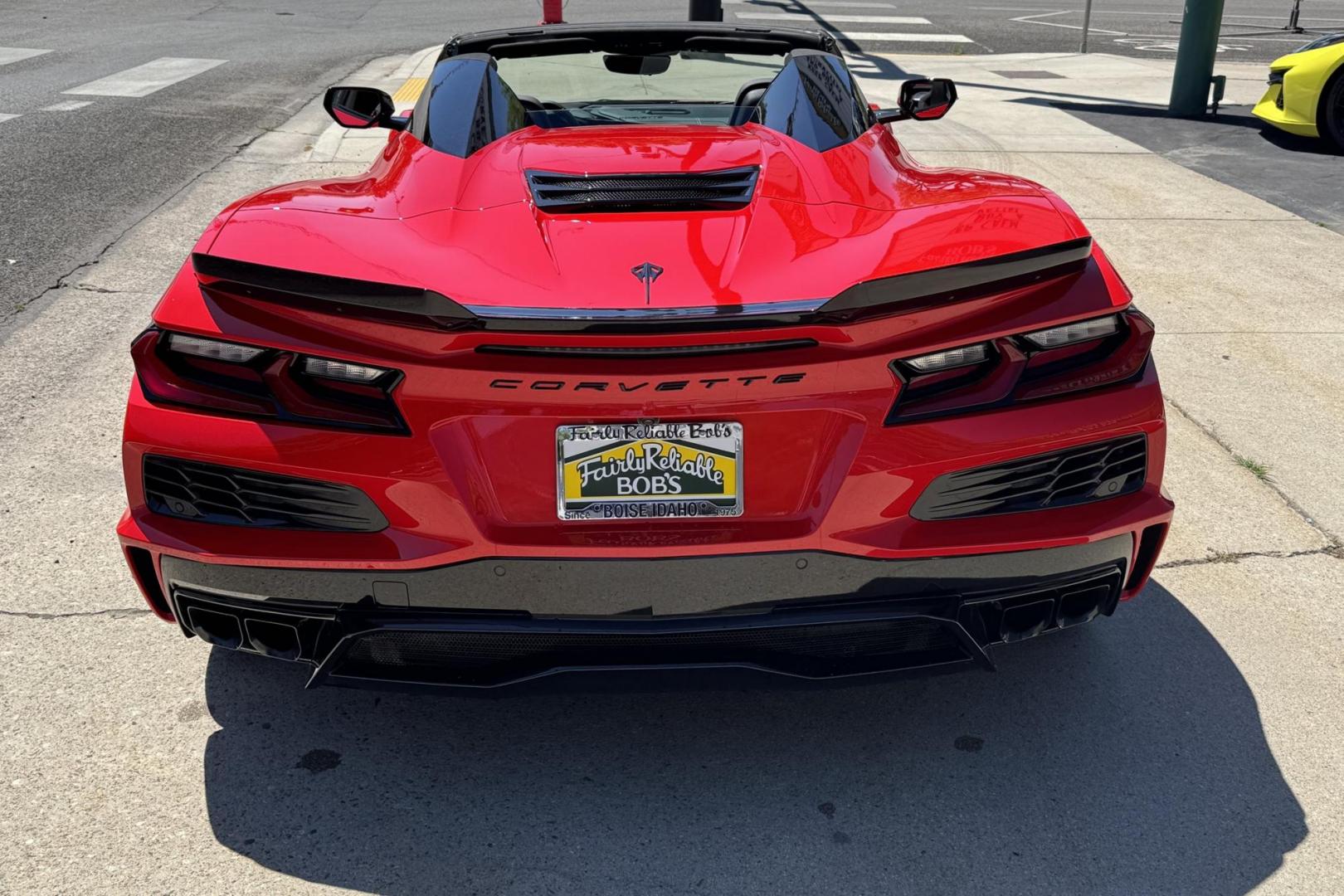 2024 Torch Red /Jet Black Chevrolet Corvette Stingray E-Ray 2LZ (1G1YL3D43R5) with an V8 6.2 Liter engine, Automatic 8 Speed transmission, located at 2304 W. Main St., Boise, ID, 83702, (208) 342-7777, 43.622105, -116.218658 - Photo#2
