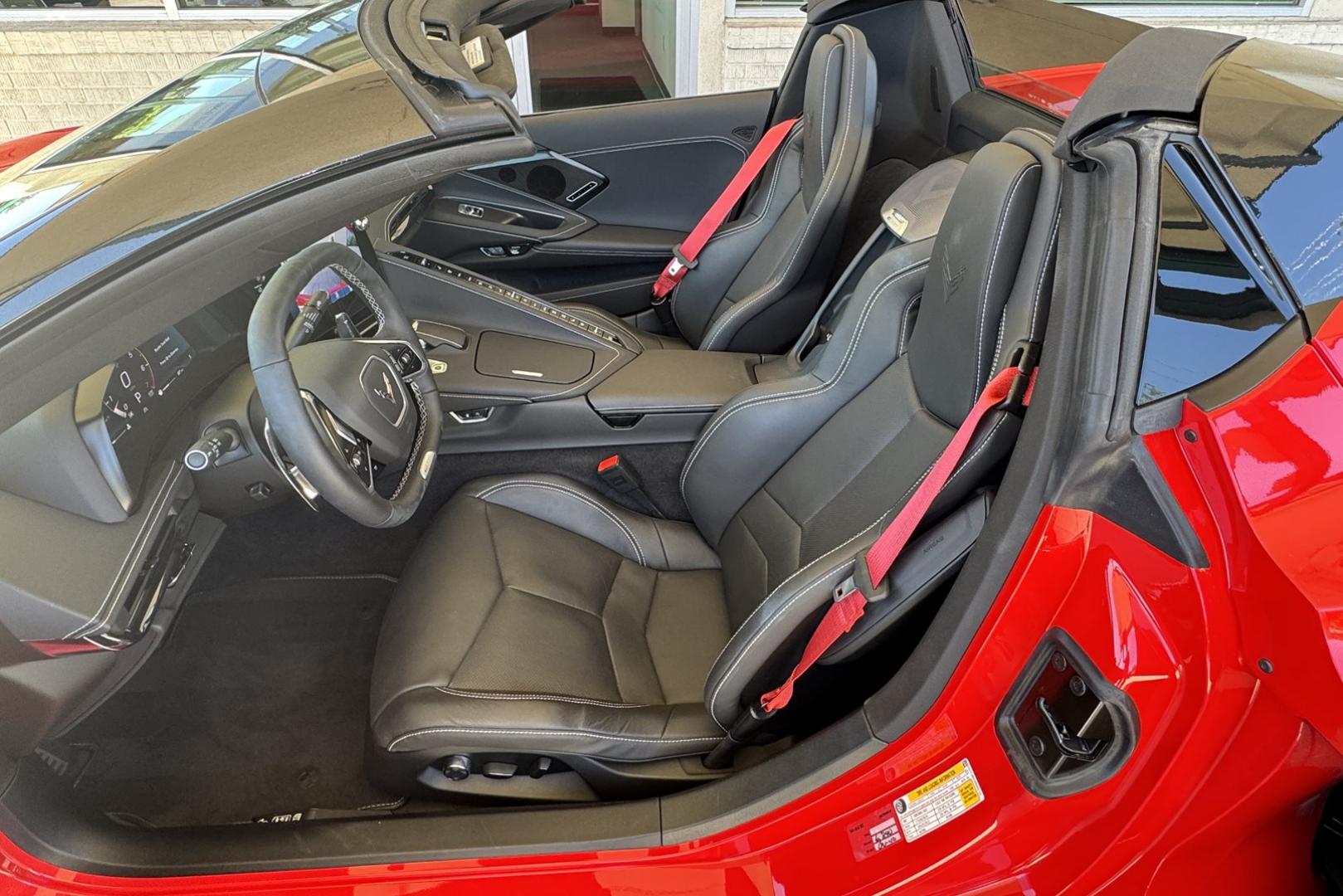 2024 Torch Red /Jet Black Chevrolet Corvette Stingray E-Ray 2LZ (1G1YL3D43R5) with an V8 6.2 Liter engine, Automatic 8 Speed transmission, located at 2304 W. Main St., Boise, ID, 83702, (208) 342-7777, 43.622105, -116.218658 - Photo#10