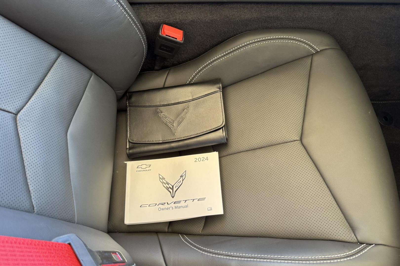 2024 Torch Red /Jet Black Chevrolet Corvette Stingray E-Ray 2LZ (1G1YL3D43R5) with an V8 6.2 Liter engine, Automatic 8 Speed transmission, located at 2304 W. Main St., Boise, ID, 83702, (208) 342-7777, 43.622105, -116.218658 - Photo#22