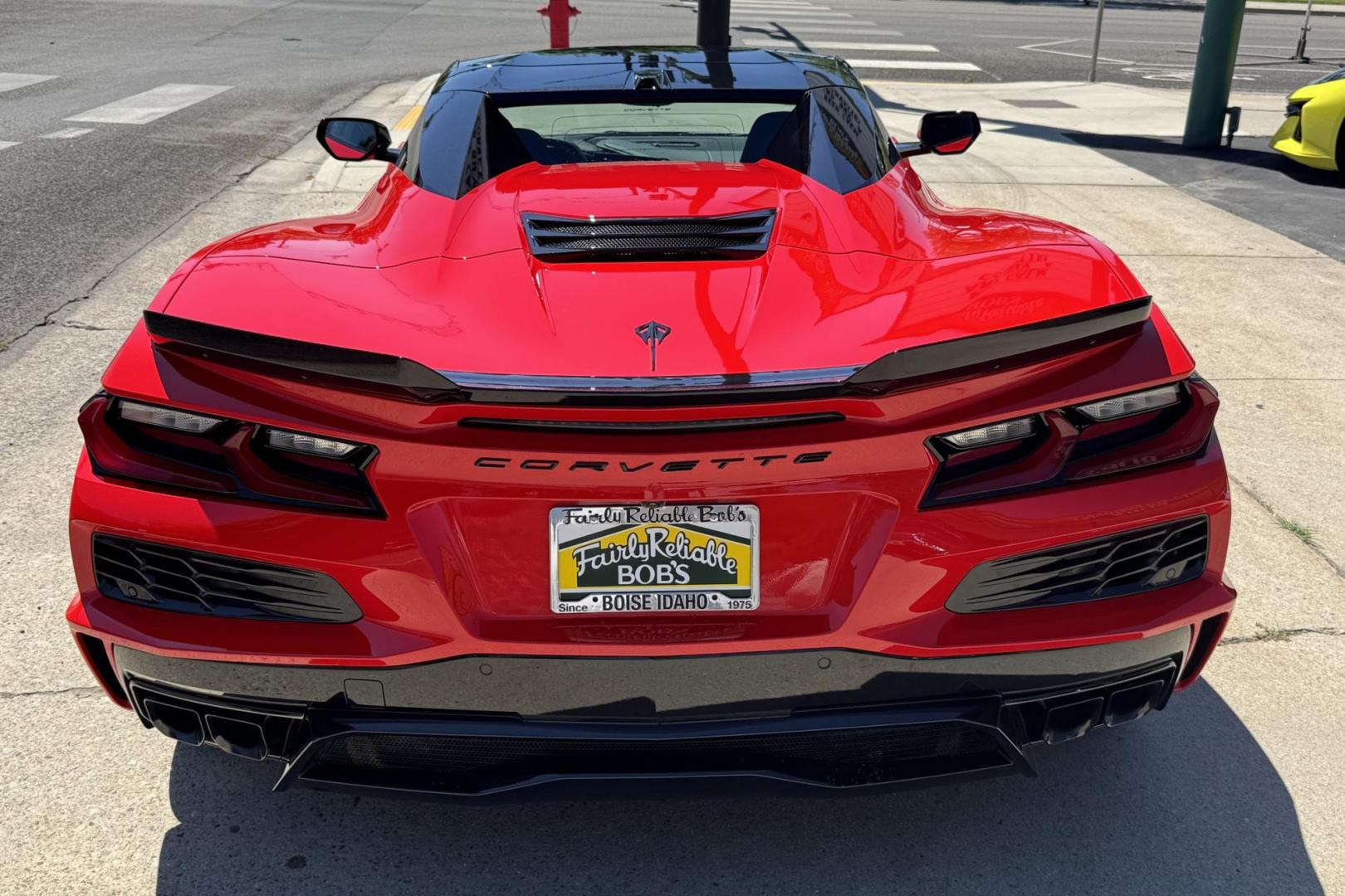 2024 Torch Red /Jet Black Chevrolet Corvette Stingray E-Ray 2LZ (1G1YL3D43R5) with an V8 6.2 Liter engine, Automatic 8 Speed transmission, located at 2304 W. Main St., Boise, ID, 83702, (208) 342-7777, 43.622105, -116.218658 - Photo#24