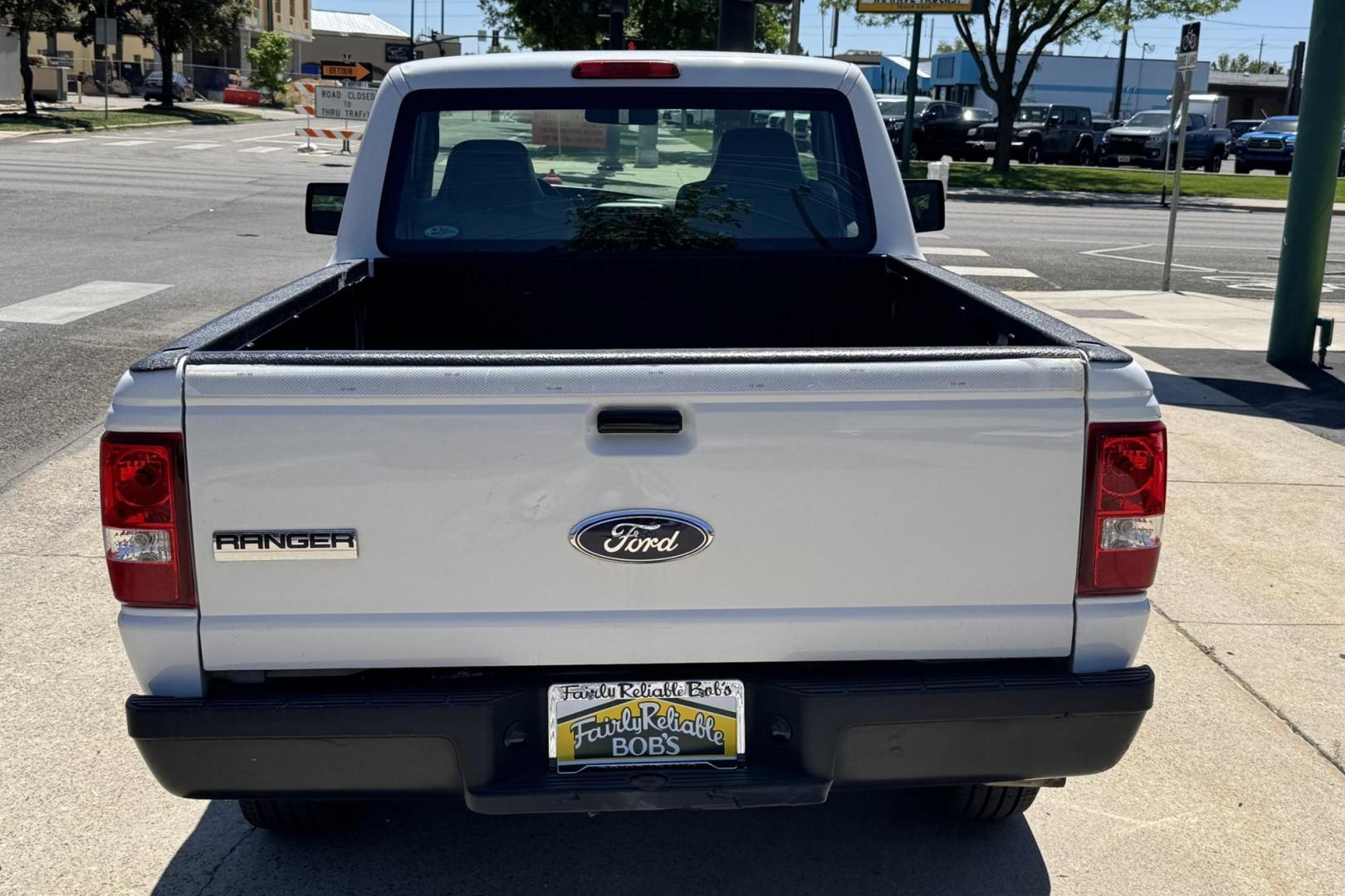 2008 Oxford White /Gray Ford Ranger XL (1FTYR10D18P) with an 4 Cyl 2.3 Liter engine, Automatic transmission, located at 2304 W. Main St., Boise, ID, 83702, (208) 342-7777, 43.622105, -116.218658 - Great Yard Work Truck! New Tires Too! - Photo#1