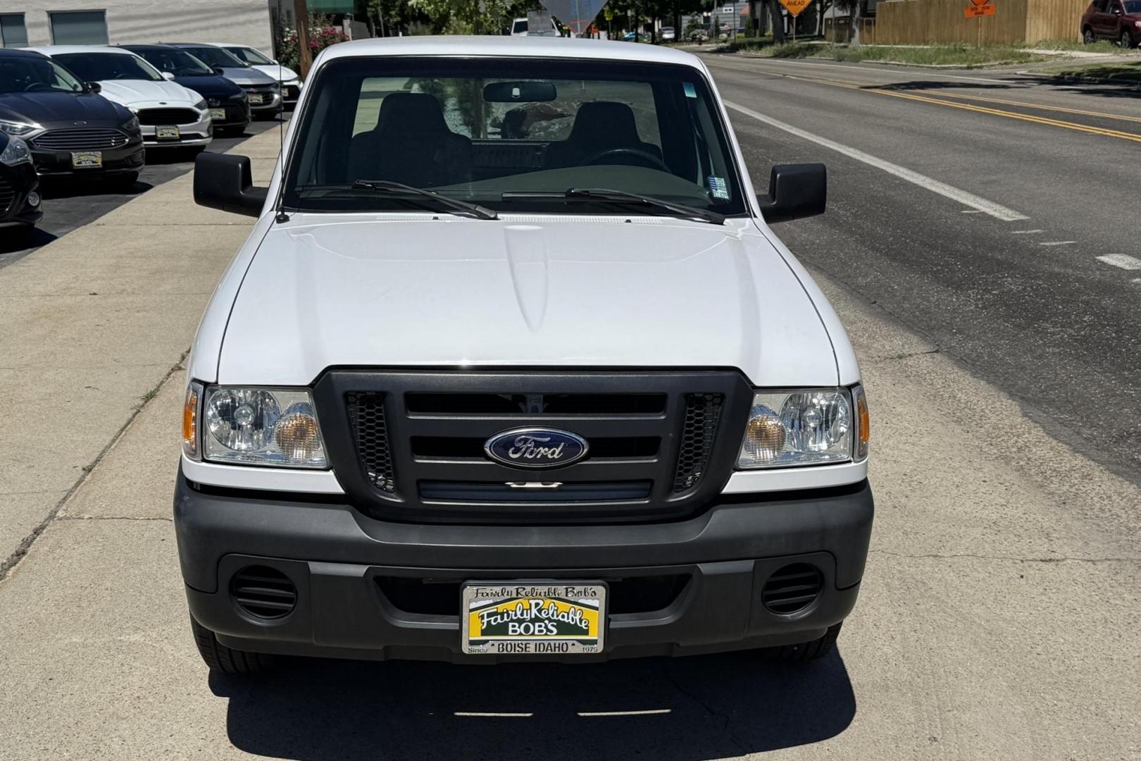 2008 Oxford White /Gray Ford Ranger XL (1FTYR10D18P) with an 4 Cyl 2.3 Liter engine, Automatic transmission, located at 2304 W. Main St., Boise, ID, 83702, (208) 342-7777, 43.622105, -116.218658 - Great Yard Work Truck! New Tires Too! - Photo#3