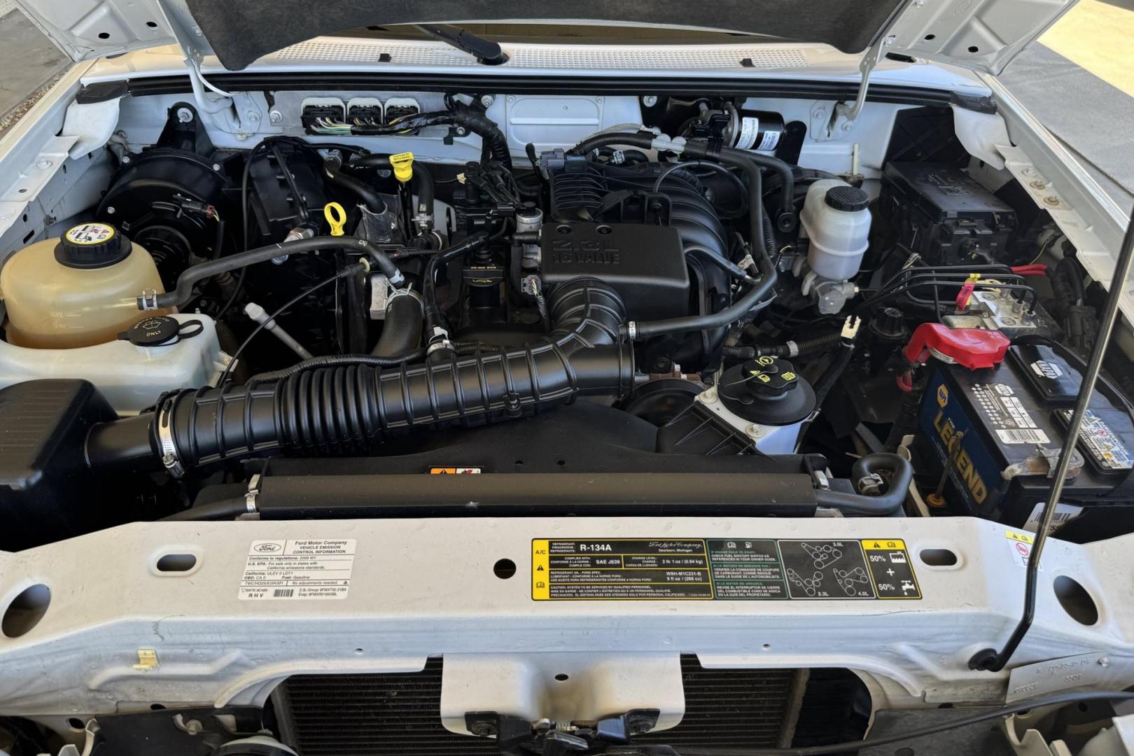 2008 Oxford White /Gray Ford Ranger XL (1FTYR10D18P) with an 4 Cyl 2.3 Liter engine, Automatic transmission, located at 2304 W. Main St., Boise, ID, 83702, (208) 342-7777, 43.622105, -116.218658 - Great Yard Work Truck! New Tires Too! - Photo#7
