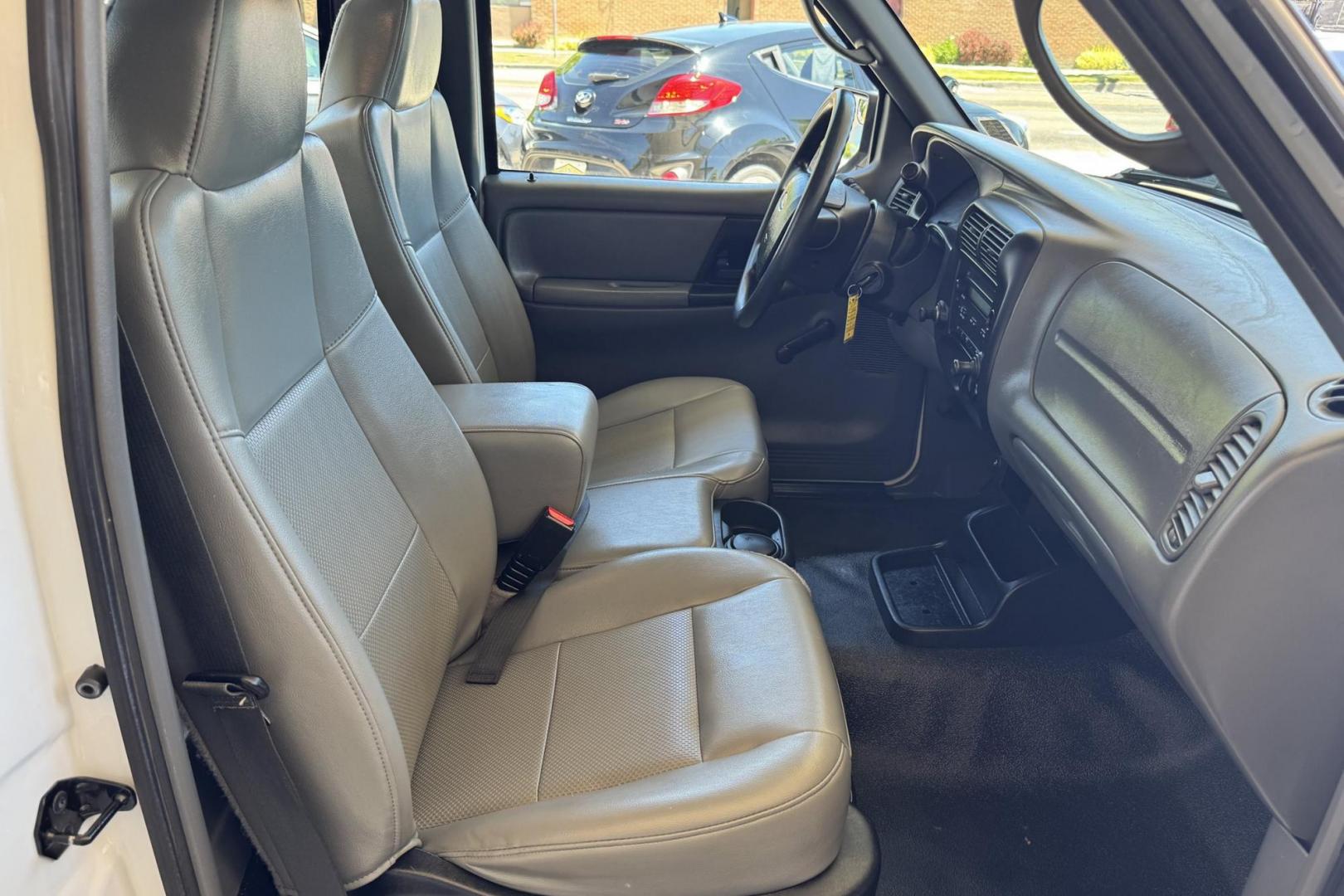 2008 Oxford White /Gray Ford Ranger XL (1FTYR10D18P) with an 4 Cyl 2.3 Liter engine, Automatic transmission, located at 2304 W. Main St., Boise, ID, 83702, (208) 342-7777, 43.622105, -116.218658 - Great Yard Work Truck! New Tires Too! - Photo#8