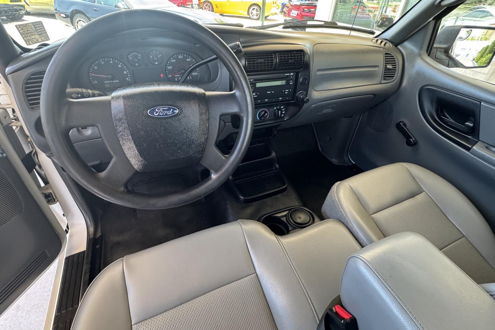 2008 Oxford White /Gray Ford Ranger XL (1FTYR10D18P) with an 4 Cyl 2.3 Liter engine, Automatic transmission, located at 2304 W. Main St., Boise, ID, 83702, (208) 342-7777, 43.622105, -116.218658 - Great Yard Work Truck! New Tires Too! - Photo#11
