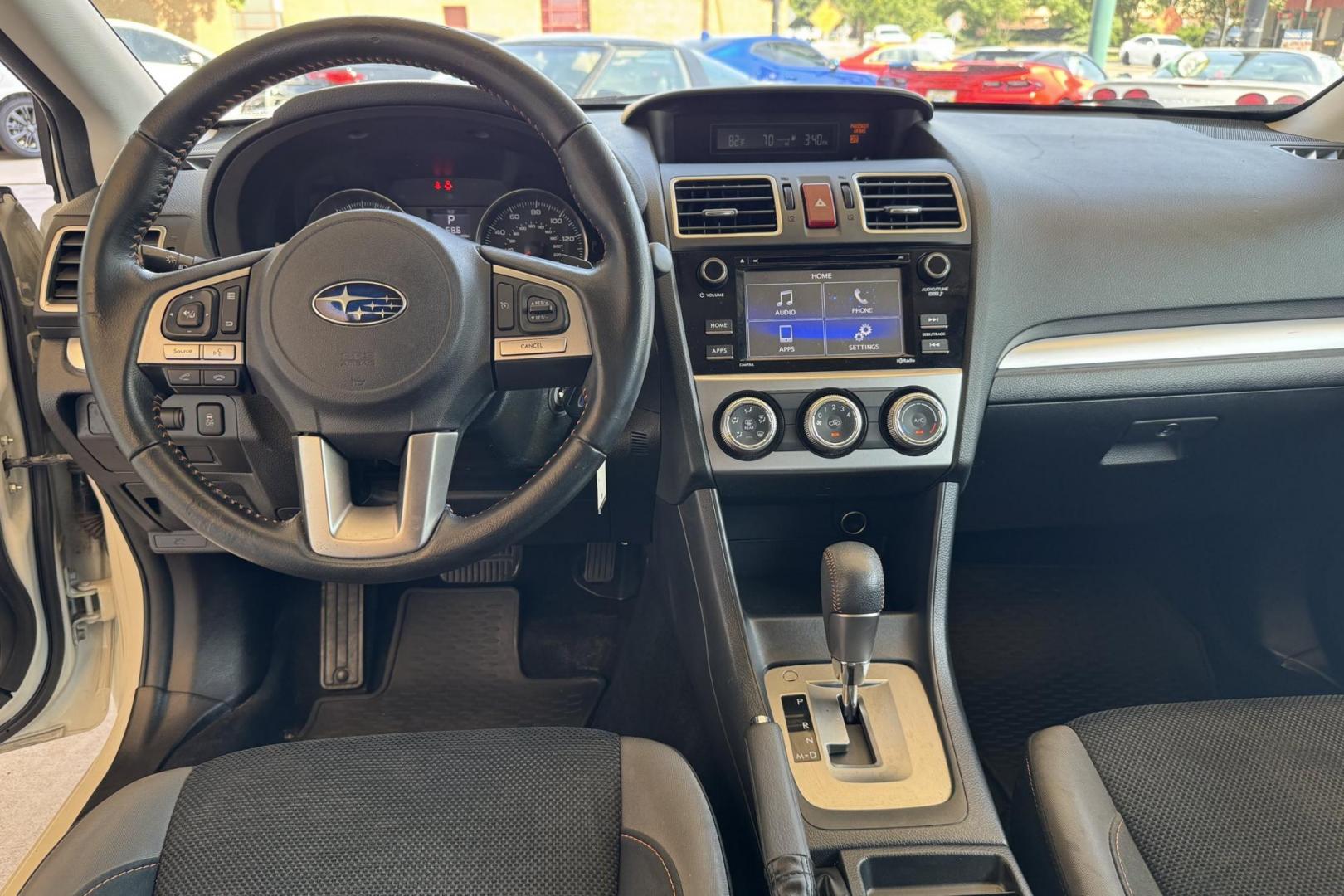2017 Crystal White Pearl /Black Subaru Crosstrek Premium (JF2GPABC5H8) with an H4 2.0 Liter engine, Automatic transmission, located at 2304 W. Main St., Boise, ID, 83702, (208) 342-7777, 43.622105, -116.218658 - Photo#9