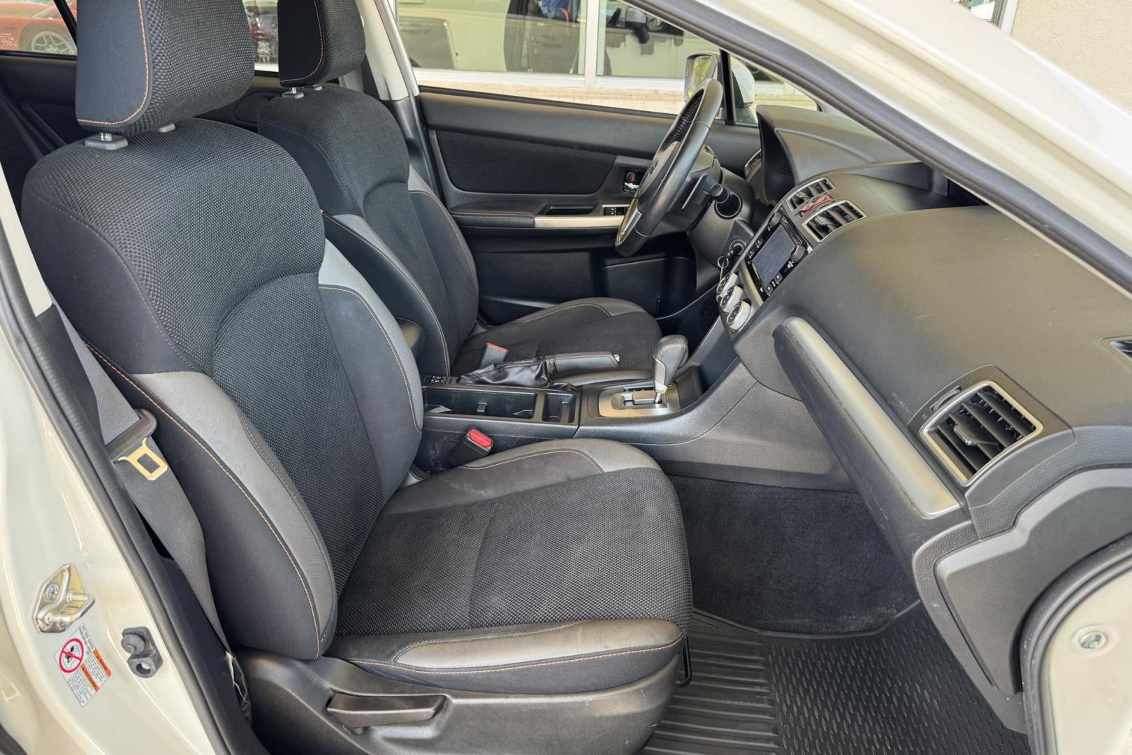 2017 Crystal White Pearl /Black Subaru Crosstrek Premium (JF2GPABC5H8) with an H4 2.0 Liter engine, Automatic transmission, located at 2304 W. Main St., Boise, ID, 83702, (208) 342-7777, 43.622105, -116.218658 - Photo#15