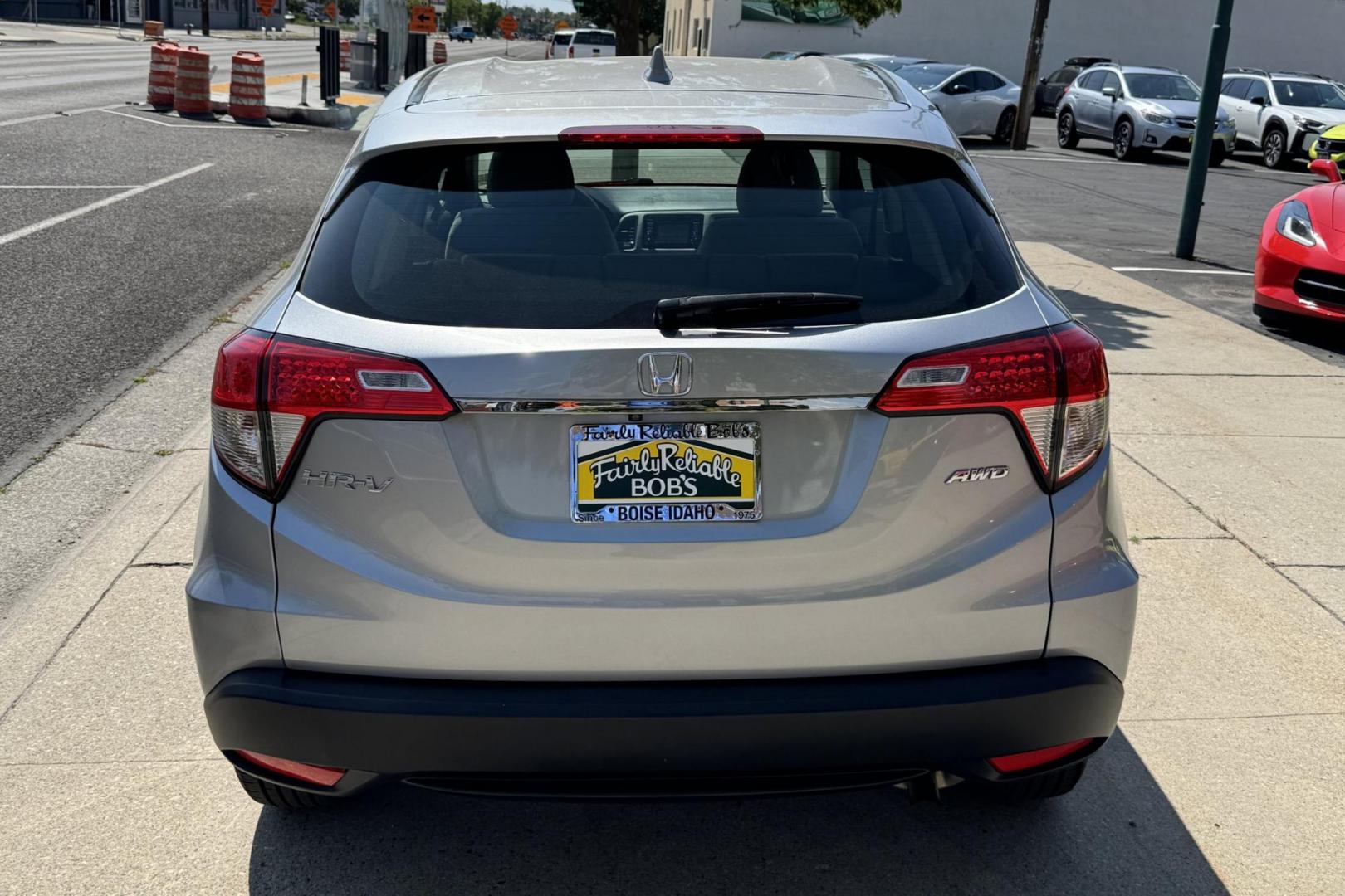 2020 Silver /Gray Honda HR-V LX (3CZRU6H3XLM) with an 4 Cyl 1.8 Liter engine, Automatic transmission, located at 2304 W. Main St., Boise, ID, 83702, (208) 342-7777, 43.622105, -116.218658 - New Tires! All Wheel Drive! Great On Gas Mileage! - Photo#1