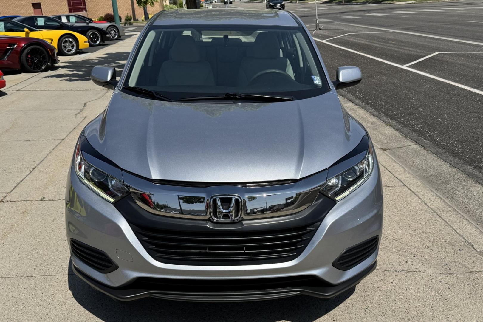 2020 Silver /Gray Honda HR-V LX (3CZRU6H3XLM) with an 4 Cyl 1.8 Liter engine, Automatic transmission, located at 2304 W. Main St., Boise, ID, 83702, (208) 342-7777, 43.622105, -116.218658 - New Tires! All Wheel Drive! Great On Gas Mileage! - Photo#3