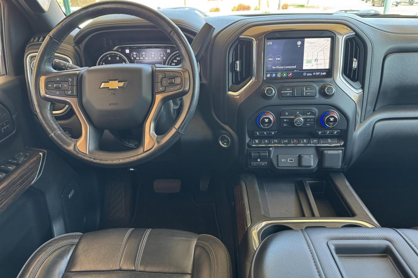 2020 Northsky Blue Metallic /Jet Black Chevrolet Silverado 3500HD High Country (1GC4YVEYXLF) with an V8 6.6 Liter Turbo Duramax Diesel engine, Automatic 10 Speed transmission, located at 2304 W. Main St., Boise, ID, 83702, (208) 342-7777, 43.622105, -116.218658 - New Tires! Highly Optioned! Ready To Tow! - Photo#28