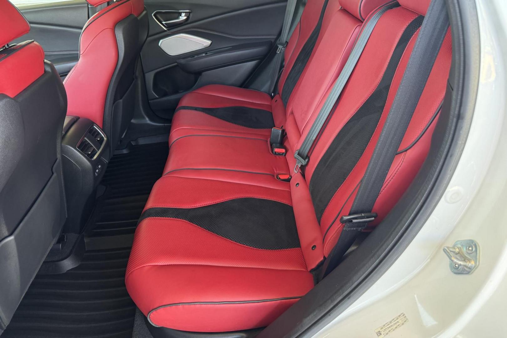 2019 White Diamond Pearl /Red/Black Acura RDX W/ A-Spec Pkg (5J8TC2H65KL) with an 4 Cyl 2.0 Liter Turbo engine, Automatic 10 Speed transmission, located at 2304 W. Main St., Boise, ID, 83702, (208) 342-7777, 43.622105, -116.218658 - New Tires! Loaded With Safety Features! - Photo#10