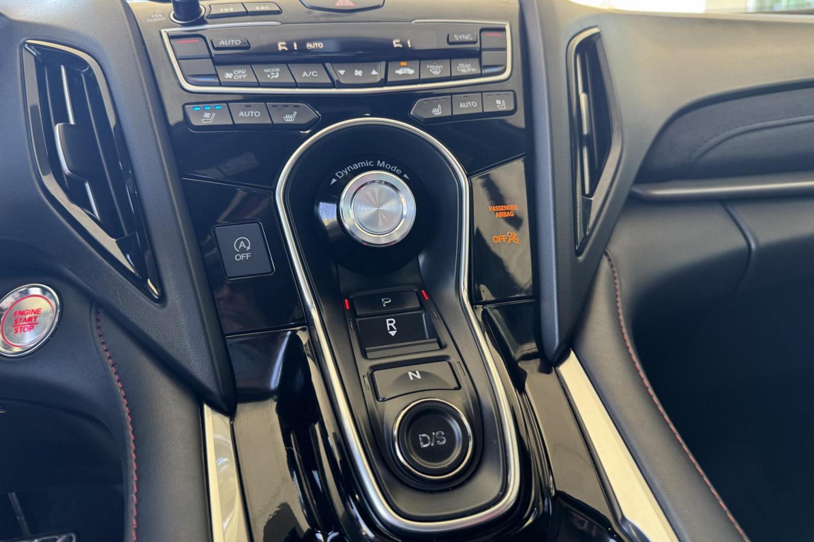 2019 White Diamond Pearl /Red/Black Acura RDX W/ A-Spec Pkg (5J8TC2H65KL) with an 4 Cyl 2.0 Liter Turbo engine, Automatic 10 Speed transmission, located at 2304 W. Main St., Boise, ID, 83702, (208) 342-7777, 43.622105, -116.218658 - New Tires! Loaded With Safety Features! - Photo#16