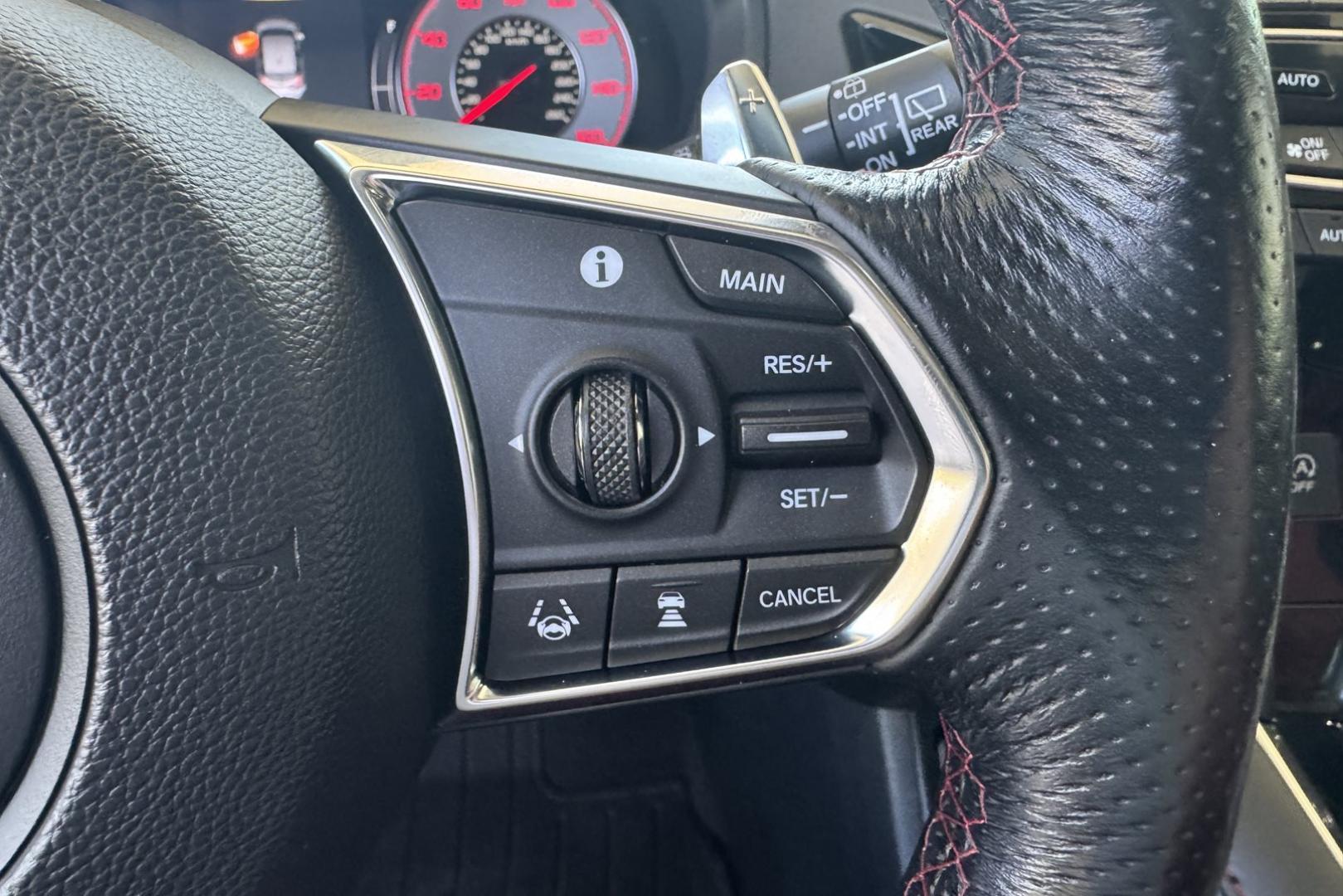 2019 White Diamond Pearl /Red/Black Acura RDX W/ A-Spec Pkg (5J8TC2H65KL) with an 4 Cyl 2.0 Liter Turbo engine, Automatic 10 Speed transmission, located at 2304 W. Main St., Boise, ID, 83702, (208) 342-7777, 43.622105, -116.218658 - New Tires! Loaded With Safety Features! - Photo#15