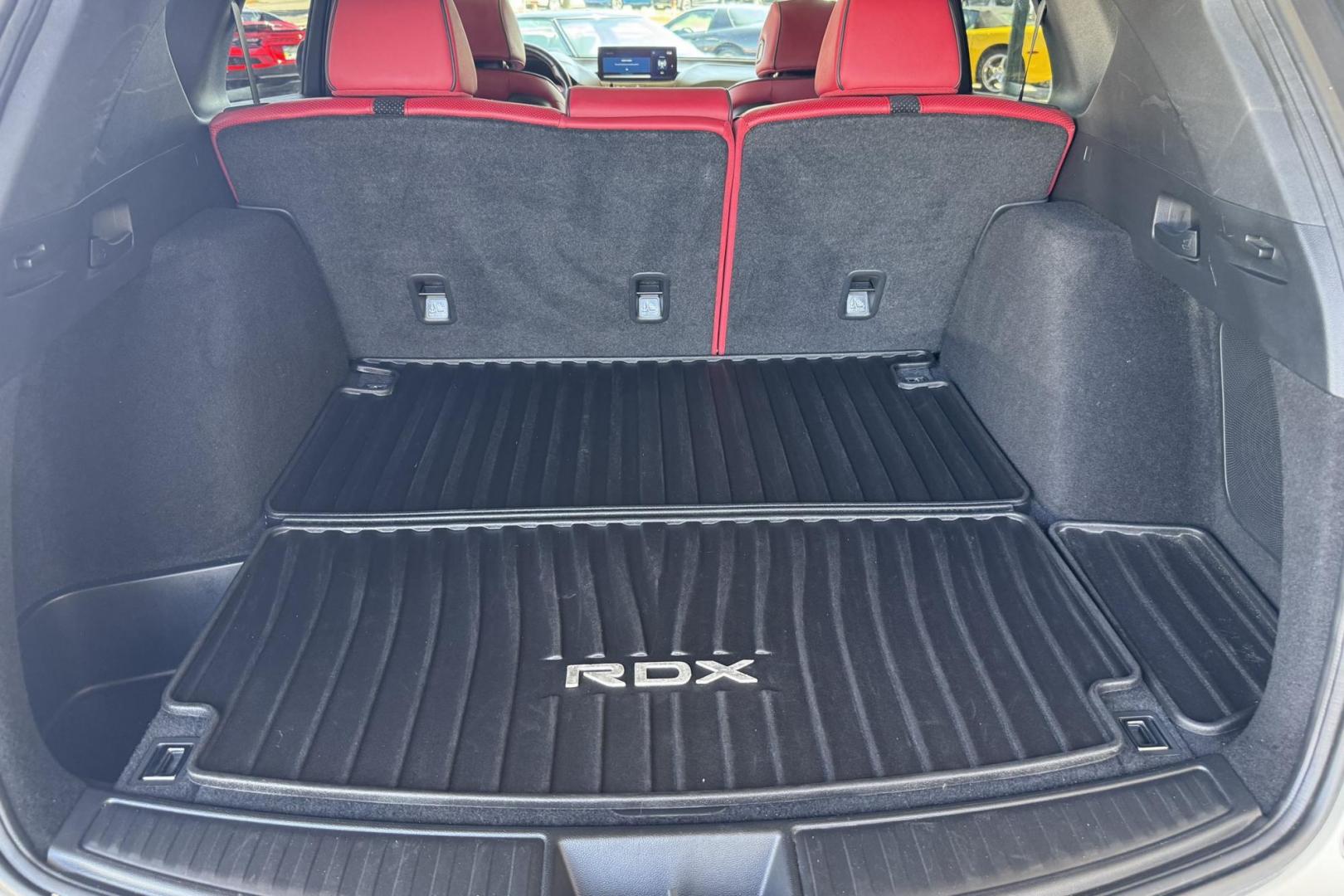 2019 White Diamond Pearl /Red/Black Acura RDX W/ A-Spec Pkg (5J8TC2H65KL) with an 4 Cyl 2.0 Liter Turbo engine, Automatic 10 Speed transmission, located at 2304 W. Main St., Boise, ID, 83702, (208) 342-7777, 43.622105, -116.218658 - New Tires! Loaded With Safety Features! - Photo#22