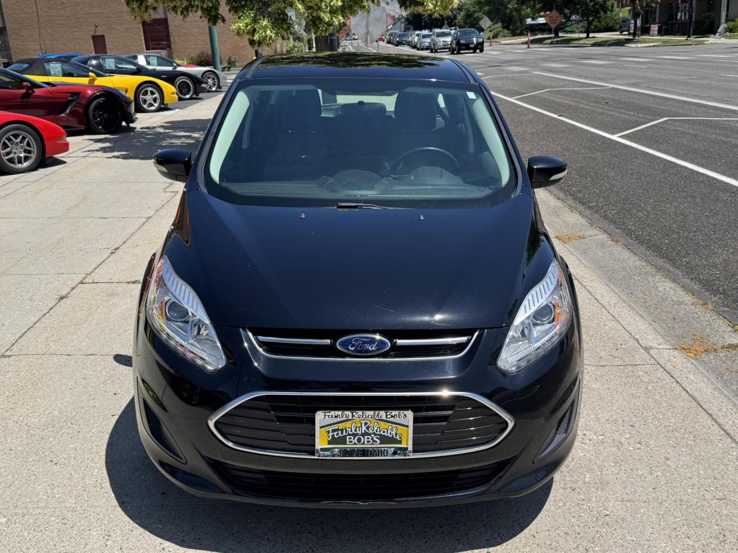 2017 Black /Gray Ford C-Max Hybrid SE (1FADP5AU7HL) with an 4 Cyl 2.0 Liter Hybrid engine, Automatic transmission, located at 2304 W. Main St., Boise, ID, 83702, (208) 342-7777, 43.622105, -116.218658 - Clean Low Mileage And Great Fuel Economy! - Photo#3