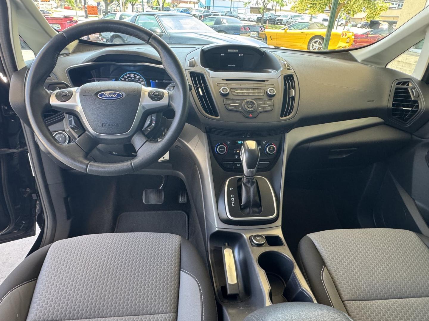 2017 Black /Gray Ford C-Max Hybrid SE (1FADP5AU7HL) with an 4 Cyl 2.0 Liter Hybrid engine, Automatic transmission, located at 2304 W. Main St., Boise, ID, 83702, (208) 342-7777, 43.622105, -116.218658 - Clean Low Mileage And Great Fuel Economy! - Photo#12