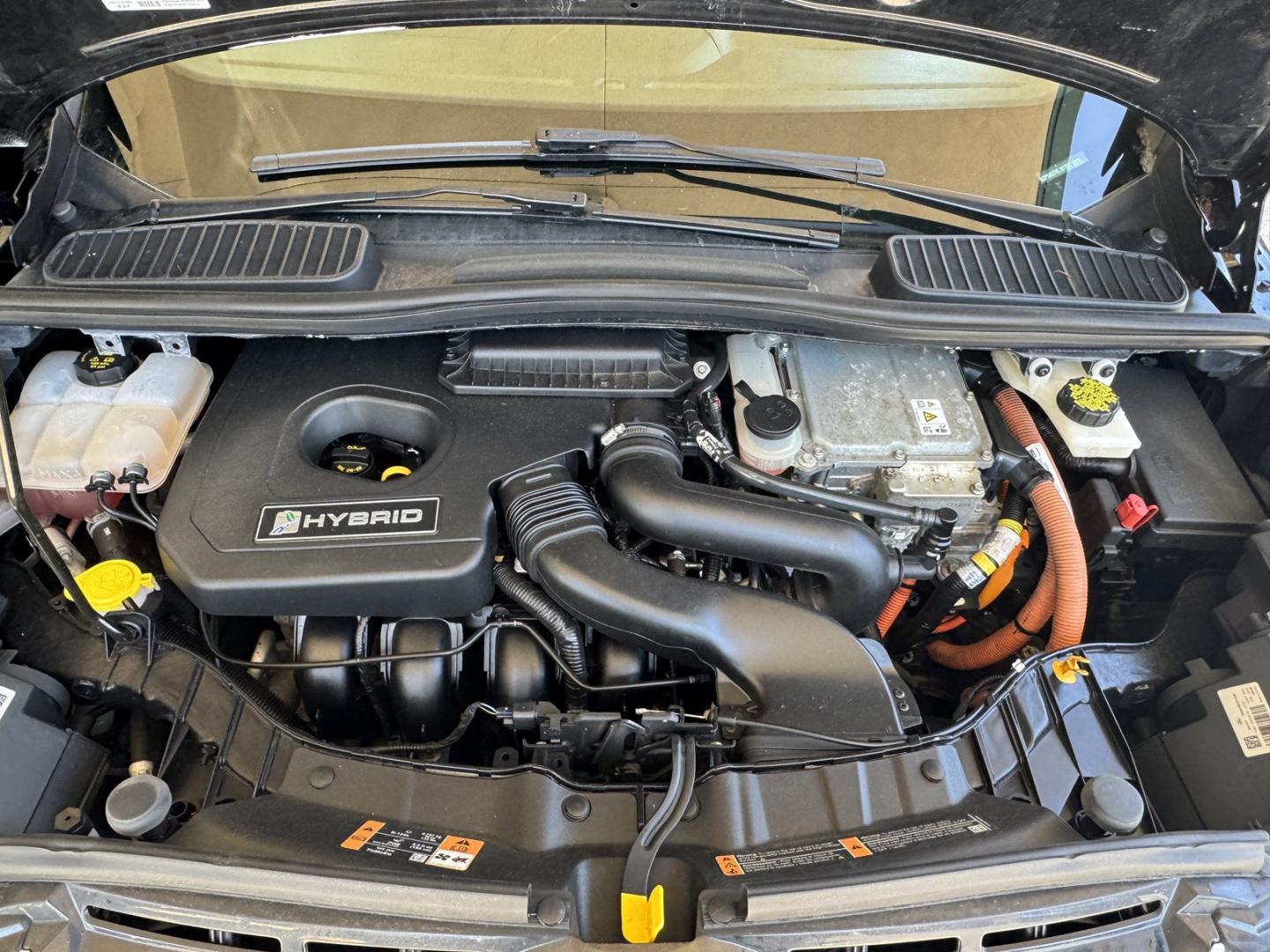 2017 Black /Gray Ford C-Max Hybrid SE (1FADP5AU7HL) with an 4 Cyl 2.0 Liter Hybrid engine, Automatic transmission, located at 2304 W. Main St., Boise, ID, 83702, (208) 342-7777, 43.622105, -116.218658 - Clean Low Mileage And Great Fuel Economy! - Photo#13