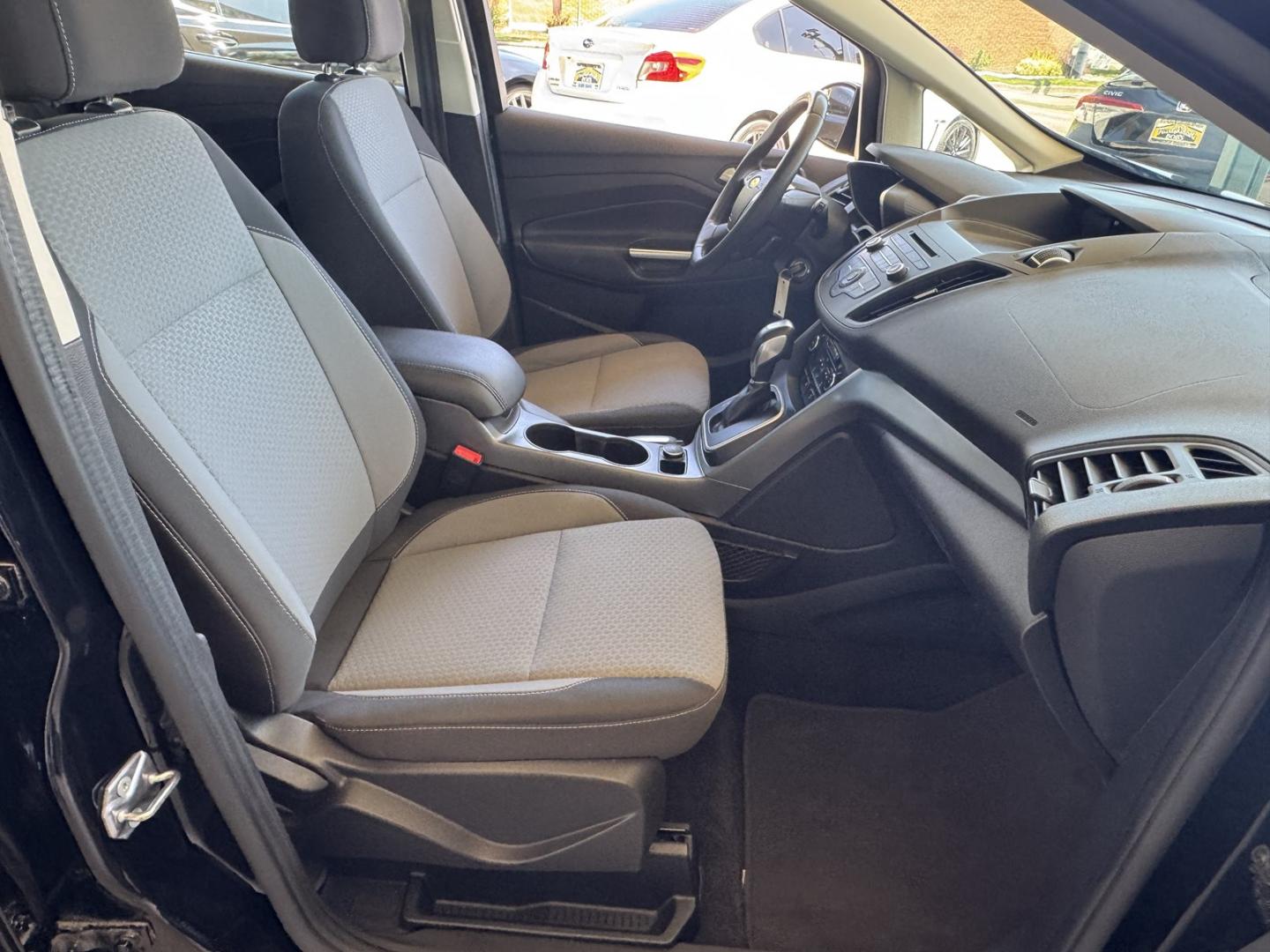 2017 Black /Gray Ford C-Max Hybrid SE (1FADP5AU7HL) with an 4 Cyl 2.0 Liter Hybrid engine, Automatic transmission, located at 2304 W. Main St., Boise, ID, 83702, (208) 342-7777, 43.622105, -116.218658 - Clean Low Mileage And Great Fuel Economy! - Photo#14