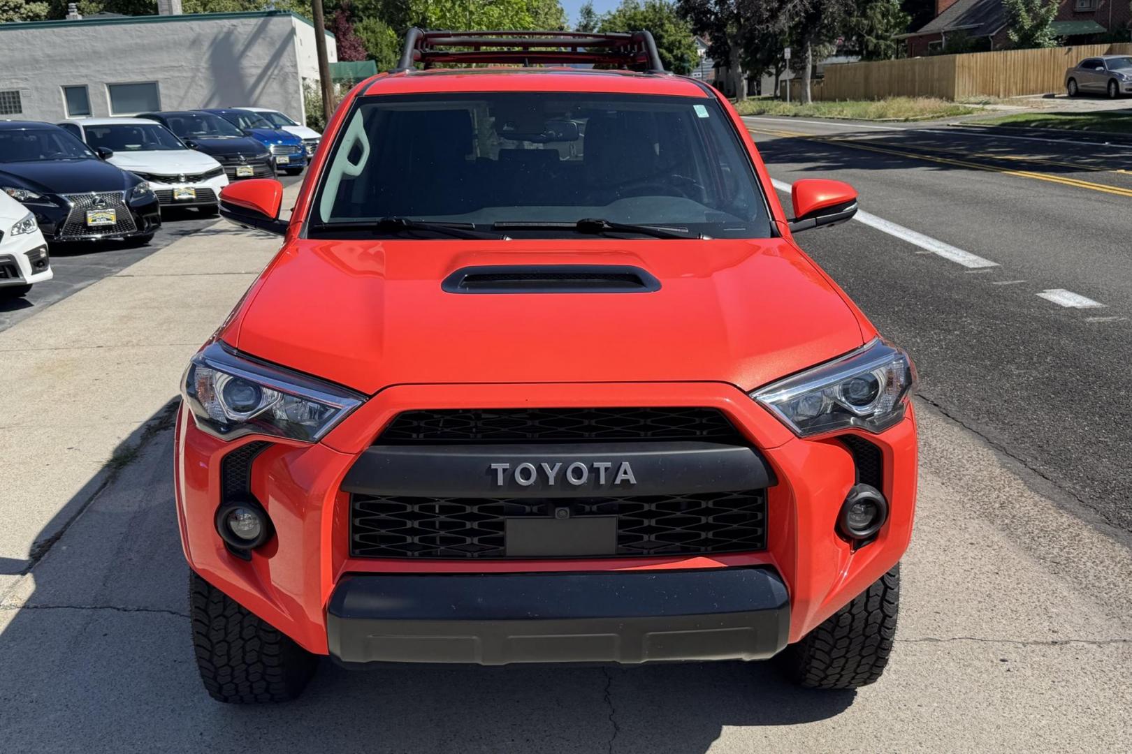 2023 Solar Octane /Black Toyota 4Runner TRD Pro (JTELU5JR7P6) with an V6 4.0 Liter engine, Automatic transmission, located at 2304 W. Main St., Boise, ID, 83702, (208) 342-7777, 43.622105, -116.218658 - Solar Octane TRD Pro! - Photo#3