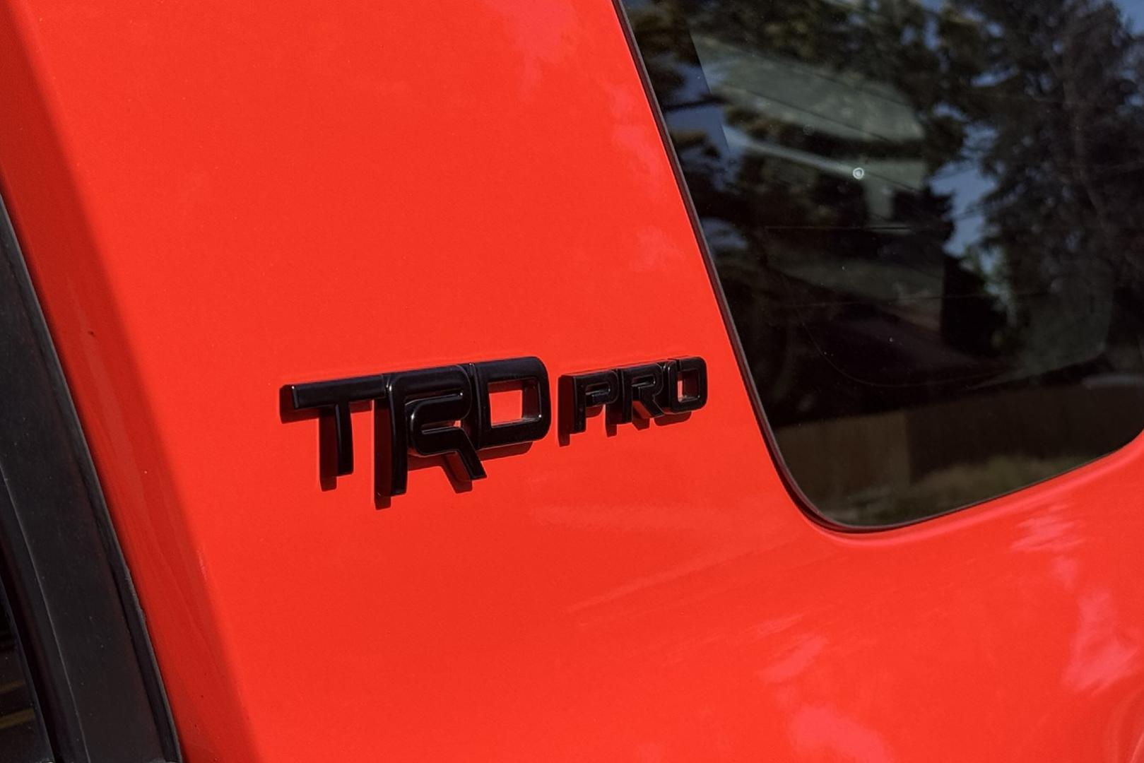 2023 Solar Octane /Black Toyota 4Runner TRD Pro (JTELU5JR7P6) with an V6 4.0 Liter engine, Automatic transmission, located at 2304 W. Main St., Boise, ID, 83702, (208) 342-7777, 43.622105, -116.218658 - Solar Octane TRD Pro! - Photo#4