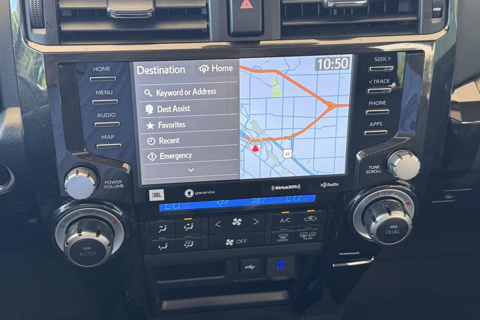 2023 Solar Octane /Black Toyota 4Runner TRD Pro (JTELU5JR7P6) with an V6 4.0 Liter engine, Automatic transmission, located at 2304 W. Main St., Boise, ID, 83702, (208) 342-7777, 43.622105, -116.218658 - Solar Octane TRD Pro! - Photo#10