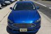 2018 Blue Lightning Metallic /Gray Ford Fusion (3FA6P0UU7JR) with an 4 Cyl 2.0 Liter Hybrid engine, Automatic transmission, located at 2304 W. Main St., Boise, ID, 83702, (208) 342-7777, 43.622105, -116.218658 - New Tires And Only 8,600 Miles!!!! - Photo#3