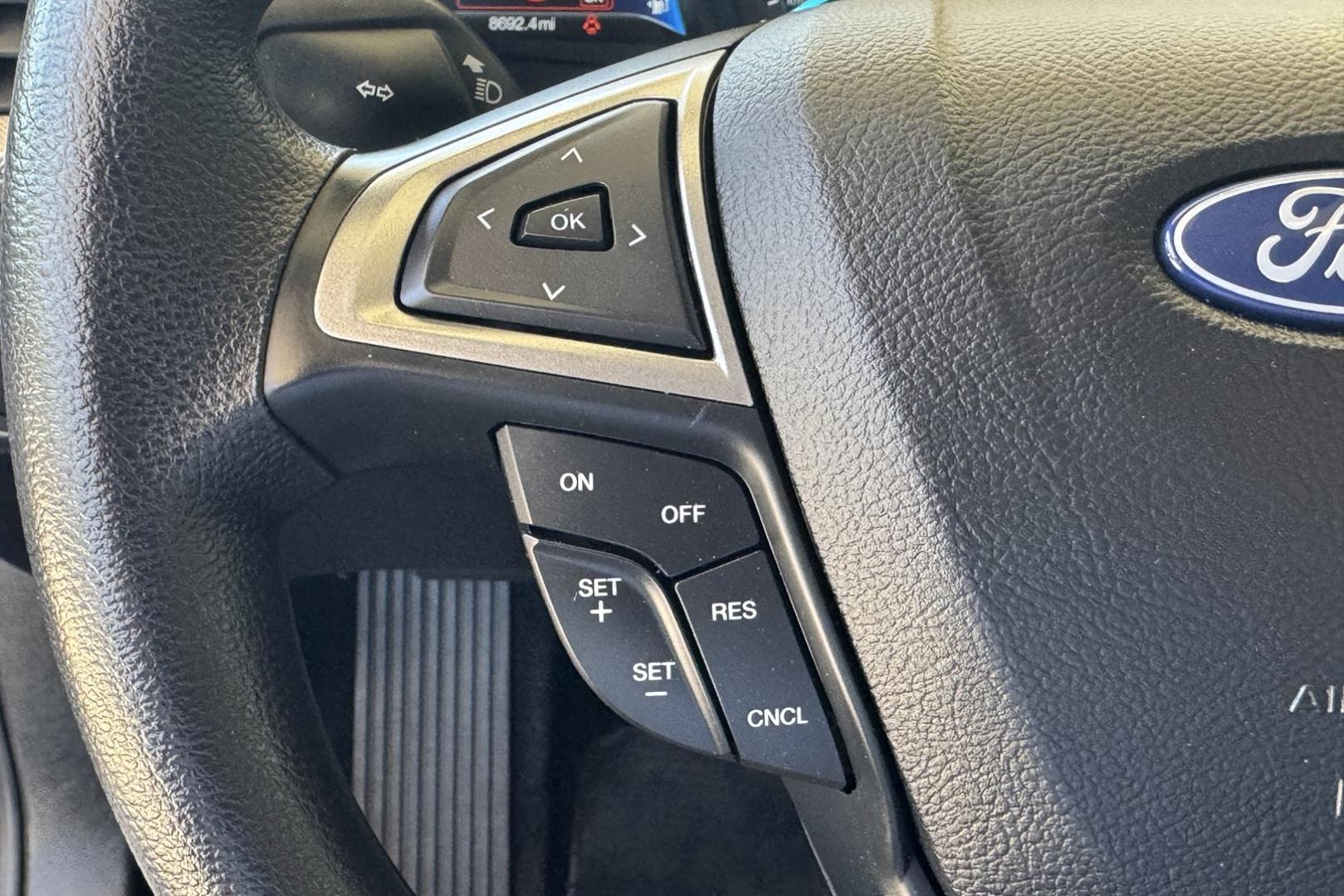2018 Blue Lightning Metallic /Gray Ford Fusion (3FA6P0UU7JR) with an 4 Cyl 2.0 Liter Hybrid engine, Automatic transmission, located at 2304 W. Main St., Boise, ID, 83702, (208) 342-7777, 43.622105, -116.218658 - New Tires And Only 8,600 Miles!!!! - Photo#6