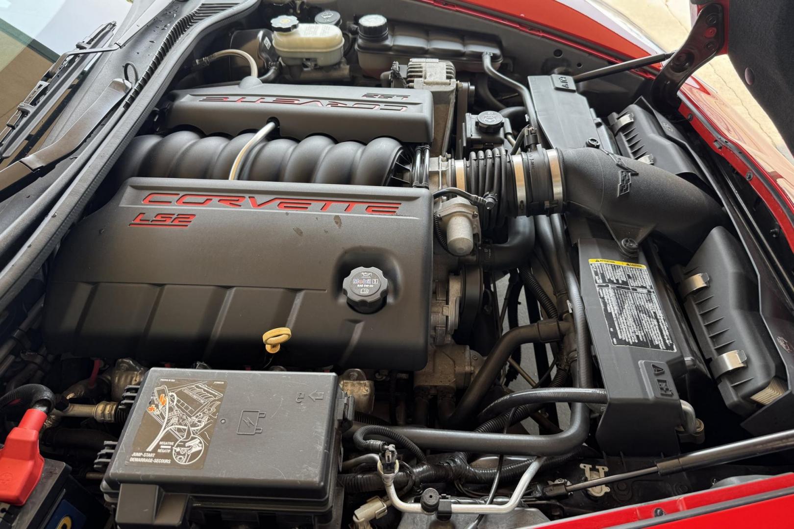 2007 Victory Red /Ebony Chevrolet Corvette 3LT (1G1YY36U275) with an V8 6.0 Liter engine, Automatic 6 Speed transmission, located at 2304 W. Main St., Boise, ID, 83702, (208) 342-7777, 43.622105, -116.218658 - Photo#12