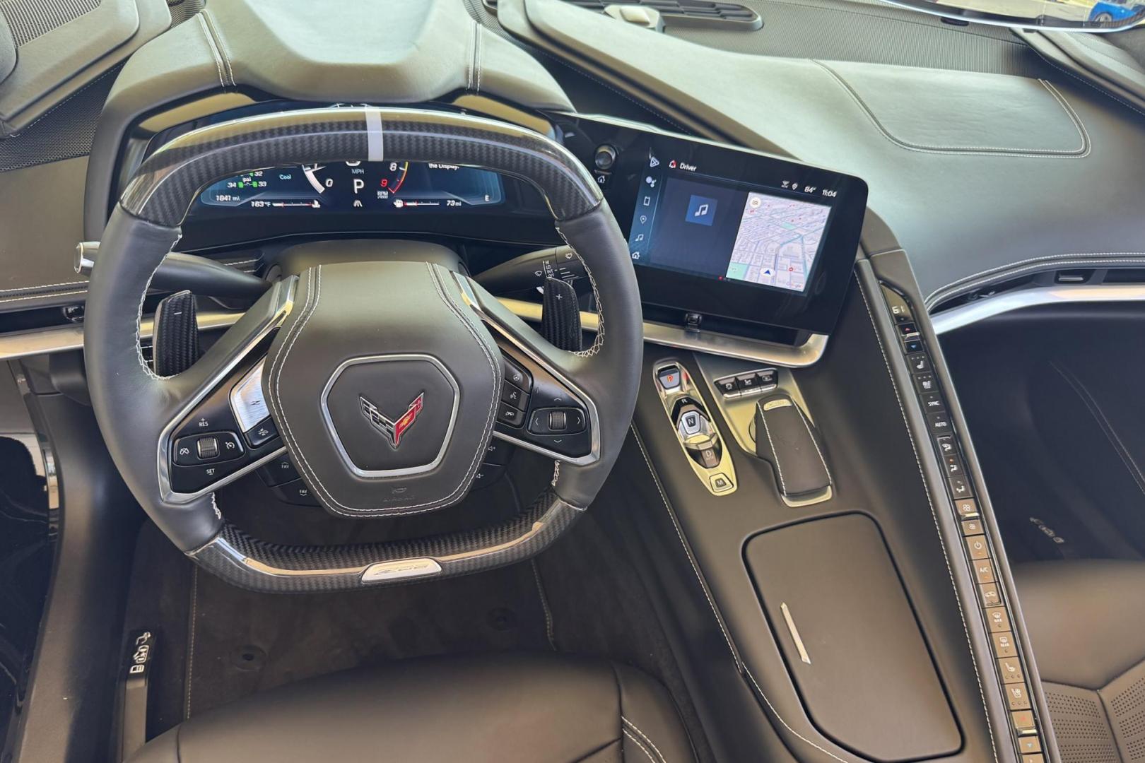2025 Black /Jet Black Chevrolet Corvette Stingray Z/06 3LZ (1G1YF2D35S5) with an V8 5.5 Liter engine, Automatic 8 Speed transmission, located at 2304 W. Main St., Boise, ID, 83702, (208) 342-7777, 43.622105, -116.218658 - Remaining Factory Warranty! Stunning Z/06! - Photo#15