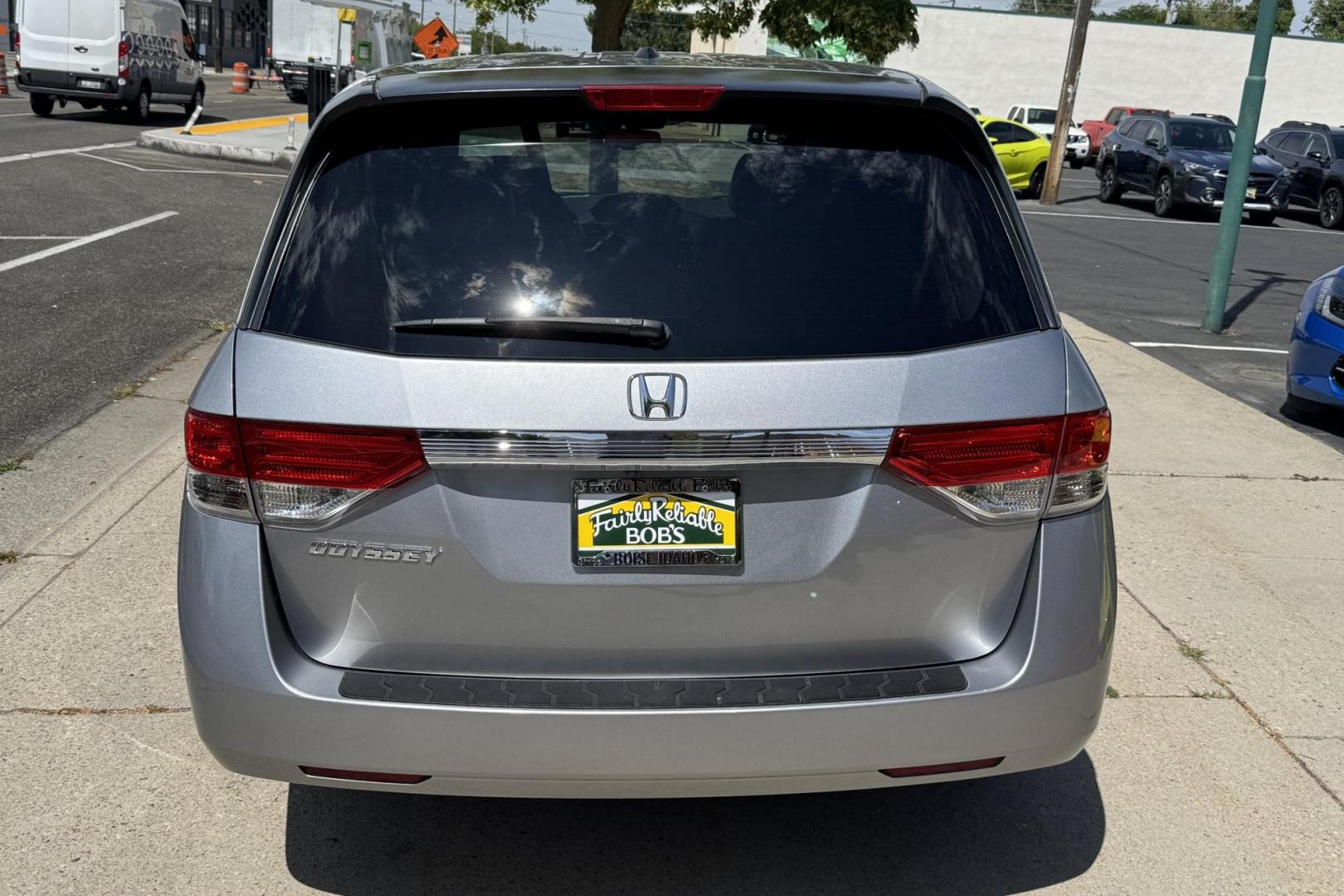 2016 Silver /Gray Honda Odyssey EX-L (5FNRL5H66GB) with an V6 3.5 Liter engine, Automatic 6 Speed transmission, located at 2304 W. Main St., Boise, ID, 83702, (208) 342-7777, 43.622105, -116.218658 - 8 Passenger! Dual Power Sliding Doors! Ready To Go! - Photo#1