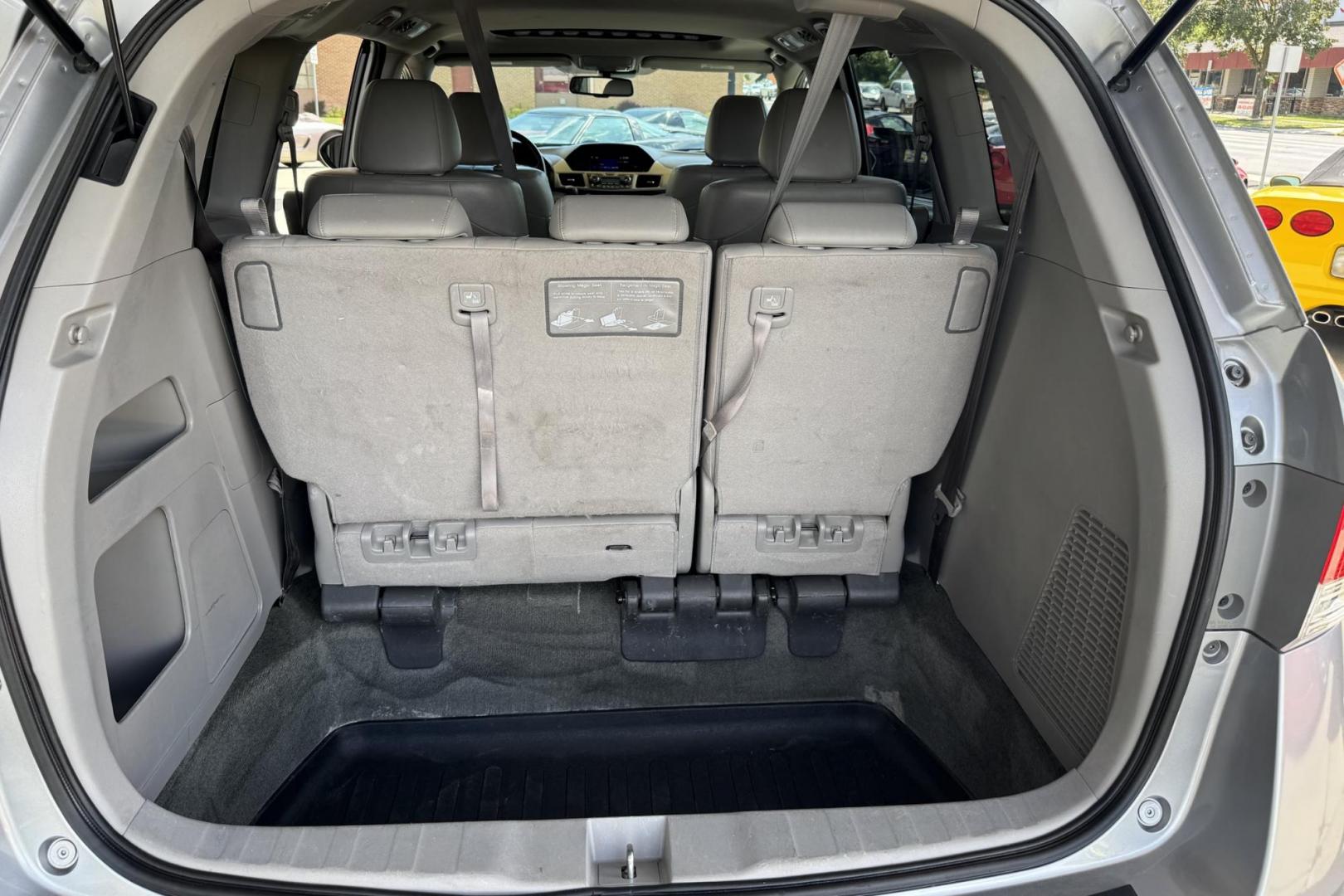 2016 Silver /Gray Honda Odyssey EX-L (5FNRL5H66GB) with an V6 3.5 Liter engine, Automatic 6 Speed transmission, located at 2304 W. Main St., Boise, ID, 83702, (208) 342-7777, 43.622105, -116.218658 - 8 Passenger! Dual Power Sliding Doors! Ready To Go! - Photo#22