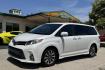 2020 Blizzard Pearl /Chestnut Toyota Sienna Limited Premium (5TDDZ3DCXLS) with an V6 3.5 Liter engine, Automatic 8 Speed transmission, located at 2304 W. Main St., Boise, ID, 83702, (208) 342-7777, 43.622105, -116.218658 - Hard To Find! Great To Own! Factory Rear Entertainment System Too! - Photo#0