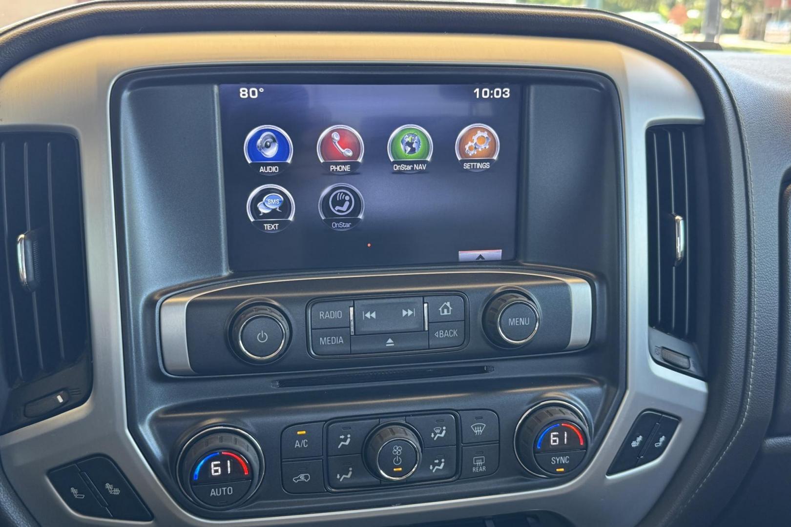 2016 Victory Red /Tan GMC Sierra 3500HD SLT (1GT42XC89GF) with an V8 6.6 Liter Turbo Duramax Diesel engine, Automatic 6 Speed With Overdrive Allison transmission, located at 2304 W. Main St., Boise, ID, 83702, (208) 342-7777, 43.622105, -116.218658 - Long Bed! Capable Hauler! - Photo#7