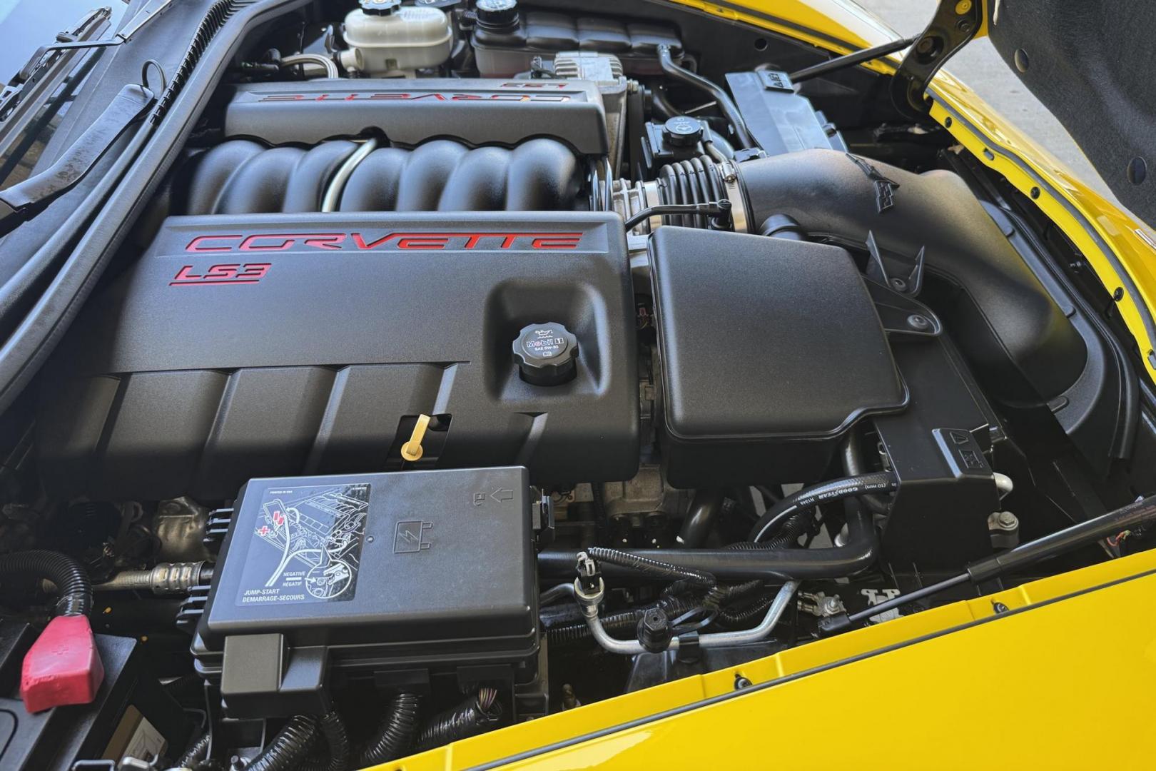 2011 Velocity Yellow /Ebony Chevrolet Corvette Grand Sport 3LT (1G1YW2DWXB5) with an V8 6.2 Liter engine, Automatic 6 Speed transmission, located at 2304 W. Main St., Boise, ID, 83702, (208) 342-7777, 43.622105, -116.218658 - Photo#13