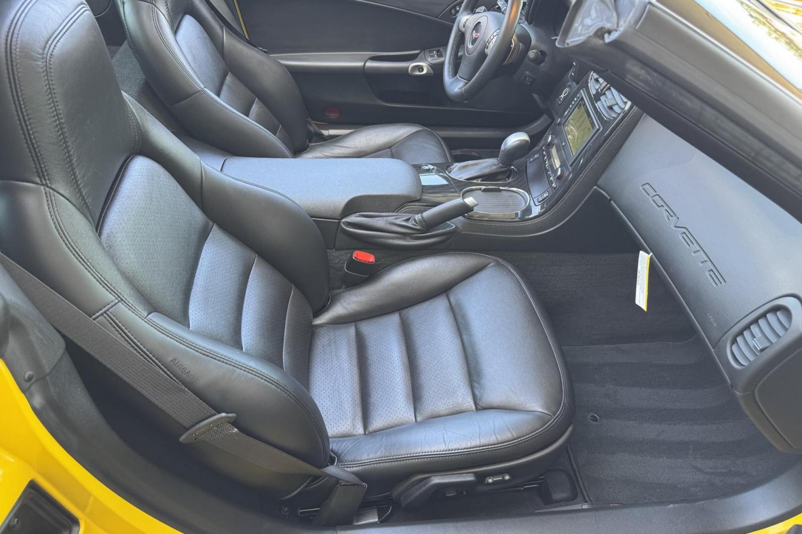 2011 Velocity Yellow /Ebony Chevrolet Corvette Grand Sport 3LT (1G1YW2DWXB5) with an V8 6.2 Liter engine, Automatic 6 Speed transmission, located at 2304 W. Main St., Boise, ID, 83702, (208) 342-7777, 43.622105, -116.218658 - Photo#14
