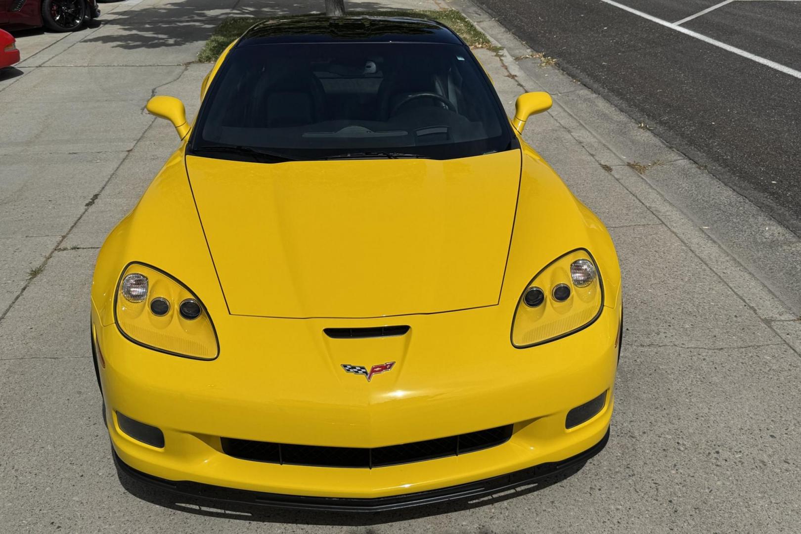 2011 Velocity Yellow /Ebony Chevrolet Corvette Grand Sport 3LT (1G1YW2DWXB5) with an V8 6.2 Liter engine, Automatic 6 Speed transmission, located at 2304 W. Main St., Boise, ID, 83702, (208) 342-7777, 43.622105, -116.218658 - Photo#20