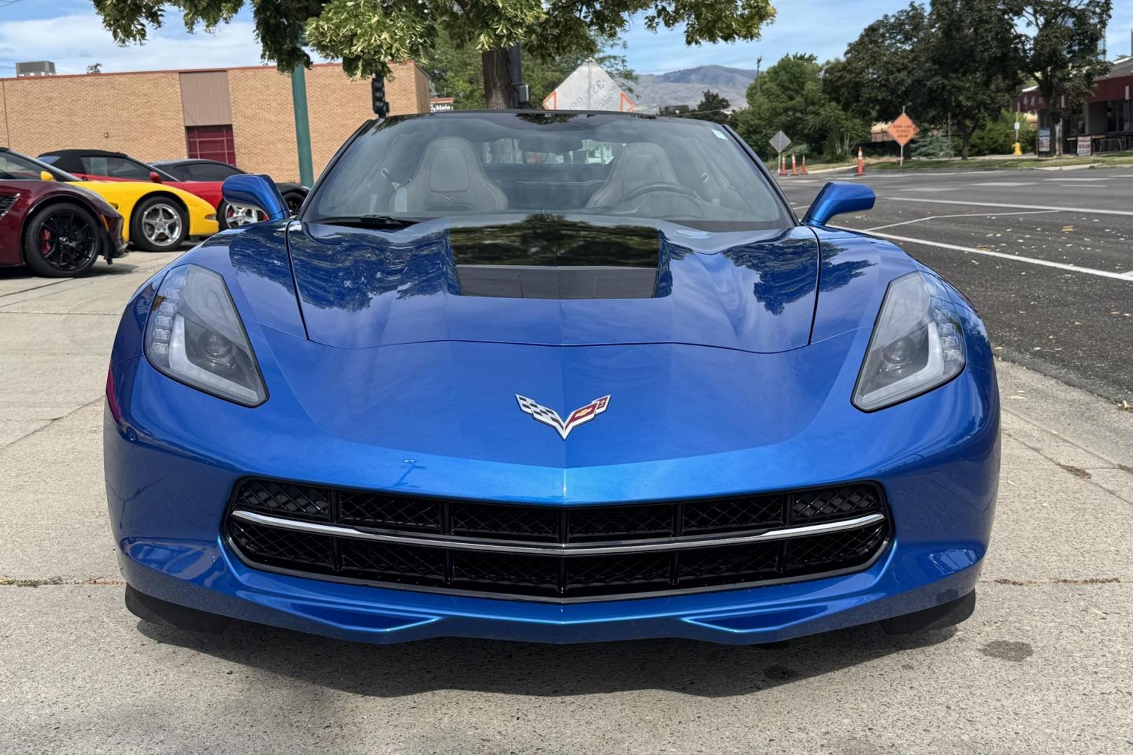 2014 Laguna Blue /Brownstone Chevrolet Corvette Stingray 3LT Z51 (1G1YL2D71E5) with an V8 6.2 Liter engine, 7 Speed Manual w/ Rev Matching transmission, located at 2304 W. Main St., Boise, ID, 83702, (208) 342-7777, 43.622105, -116.218658 - The 2014 Chevrolet Corvette Premiere Edition is a limited-production model of the Corvette Stingray, celebrating the debut of the C7 generation. Only 500 coupes were produced, exclusively in Laguna Blue with a Brownstone interior. One Owner Idaho Stingray! - Photo#3