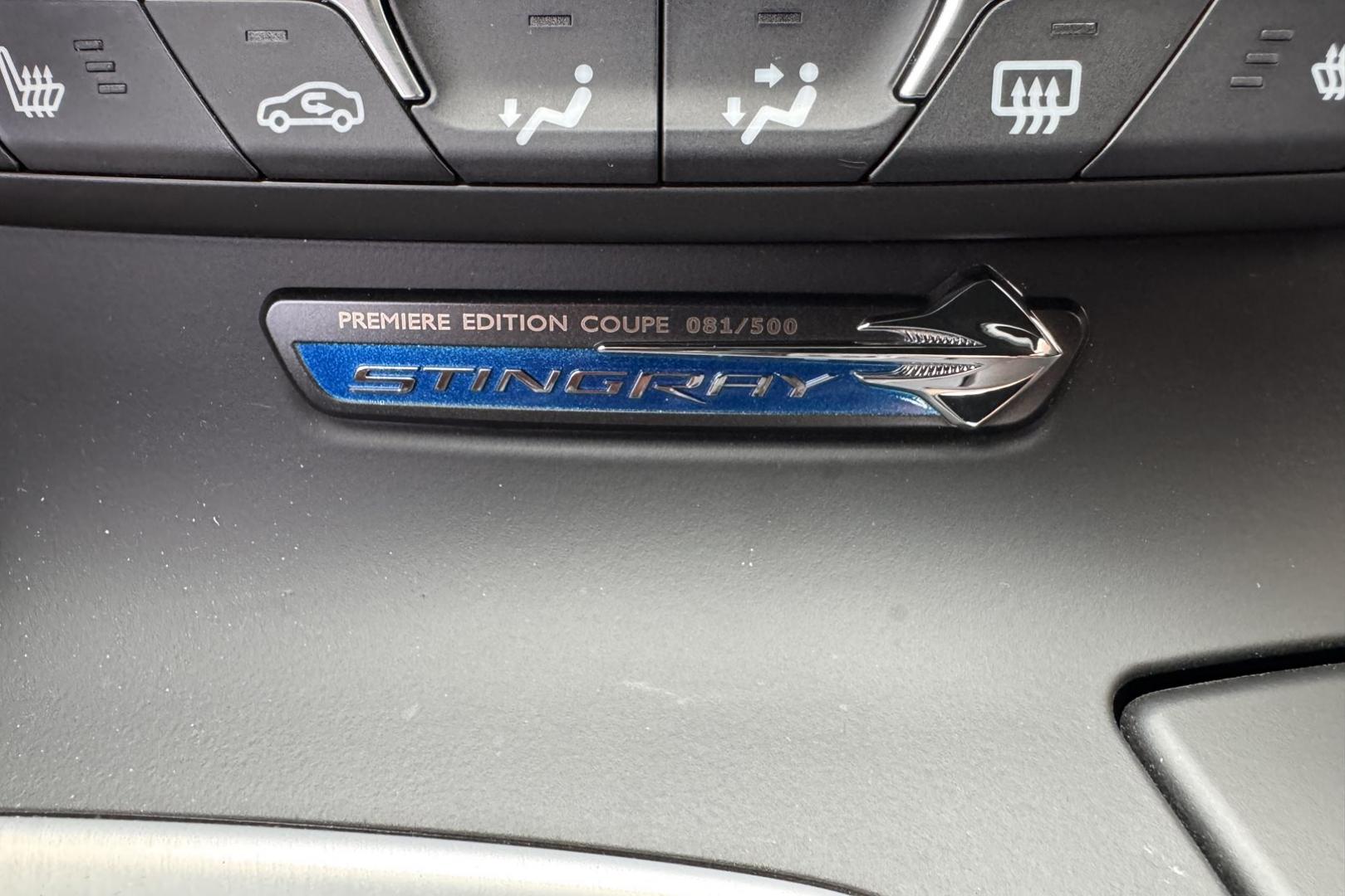 2014 Laguna Blue /Brownstone Chevrolet Corvette Stingray 3LT Z51 (1G1YL2D71E5) with an V8 6.2 Liter engine, 7 Speed Manual w/ Rev Matching transmission, located at 2304 W. Main St., Boise, ID, 83702, (208) 342-7777, 43.622105, -116.218658 - The 2014 Chevrolet Corvette Premiere Edition is a limited-production model of the Corvette Stingray, celebrating the debut of the C7 generation. Only 500 coupes were produced, exclusively in Laguna Blue with a Brownstone interior. One Owner Idaho Stingray! - Photo#5